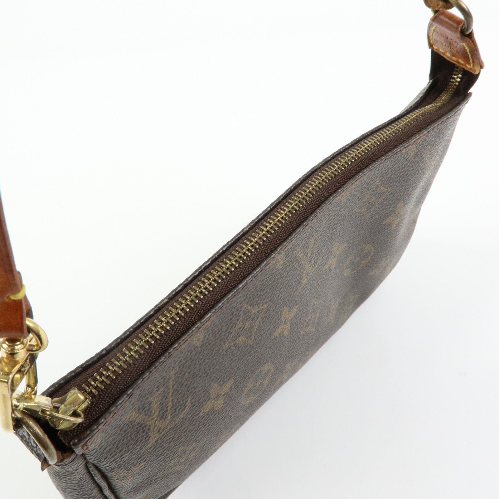 Louis Vuitton Monogram Pochette Accessoires Pouch Hand Bag M51980