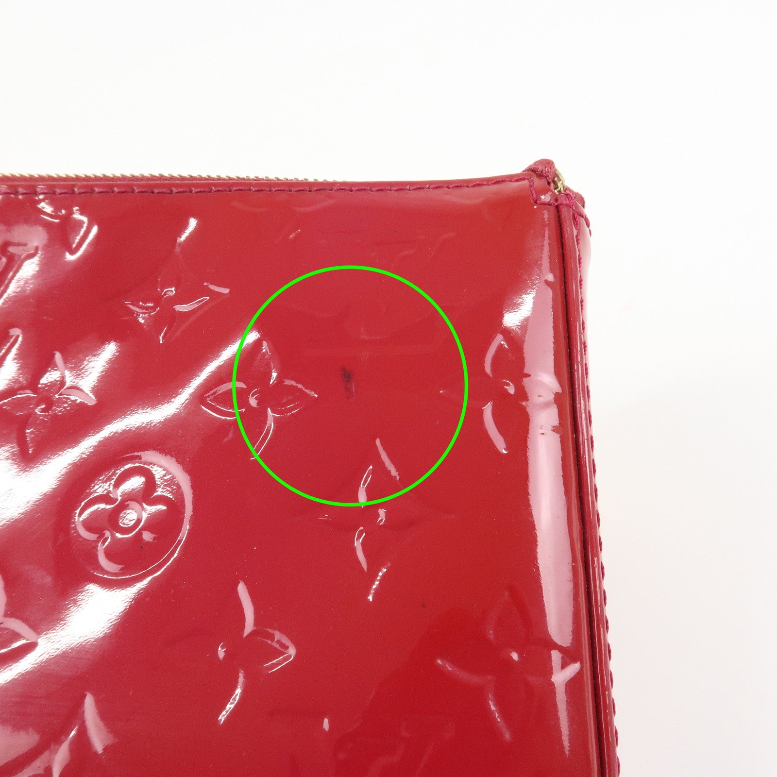 Louis Vuitton Monogram Vernis Pochette Accessoires Pouch M91574