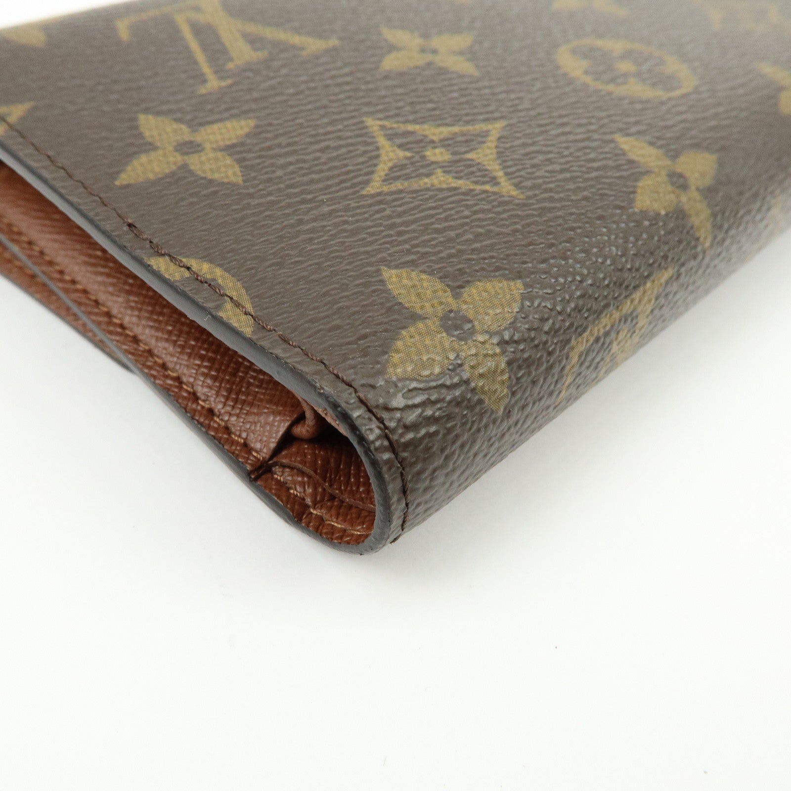 Louis Vuitton Monogram Portefeuille Alexandra Wallet Brown M60047