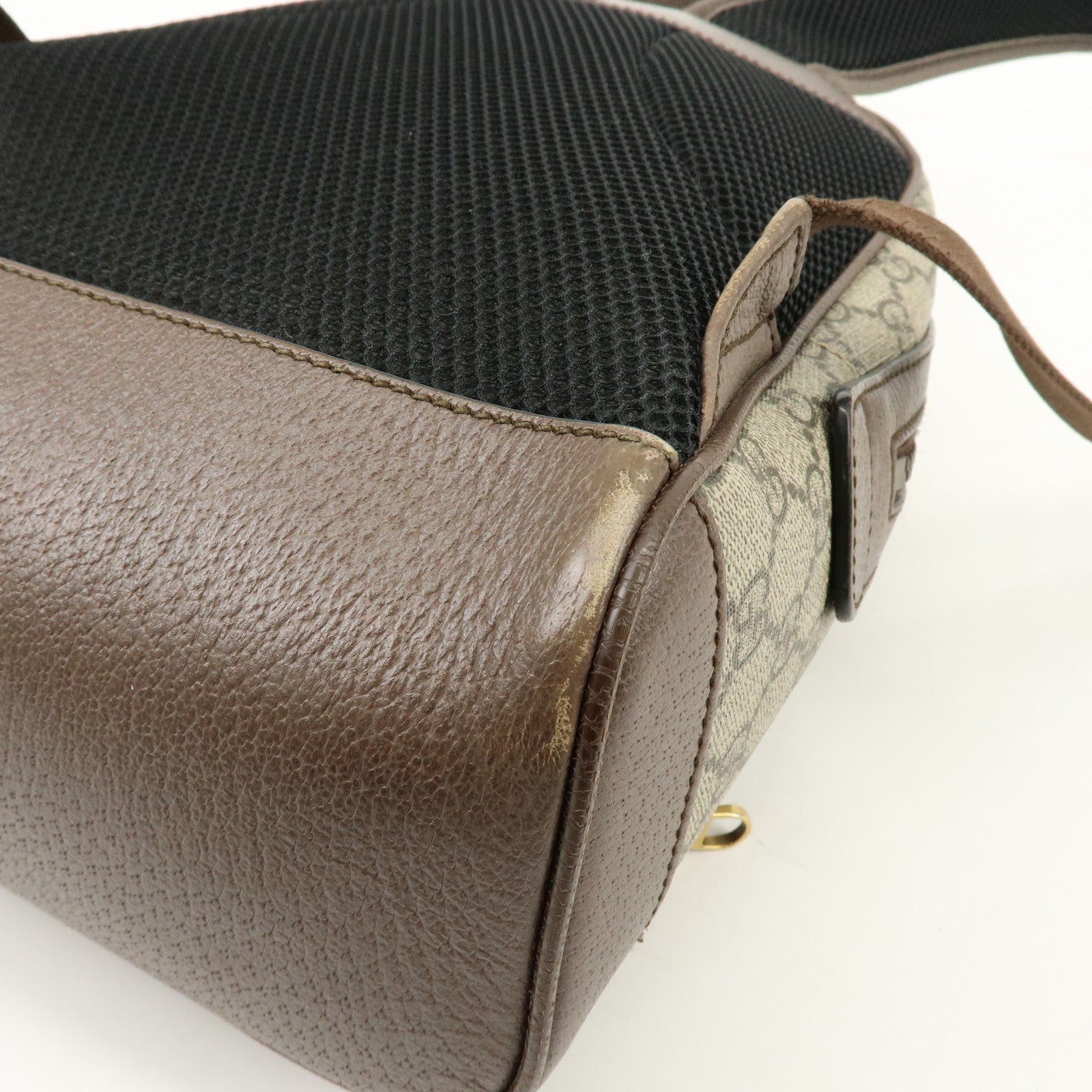 GUCCI Ophidia Sherry GG Marmont GG Supreme Leather Backpack 547965