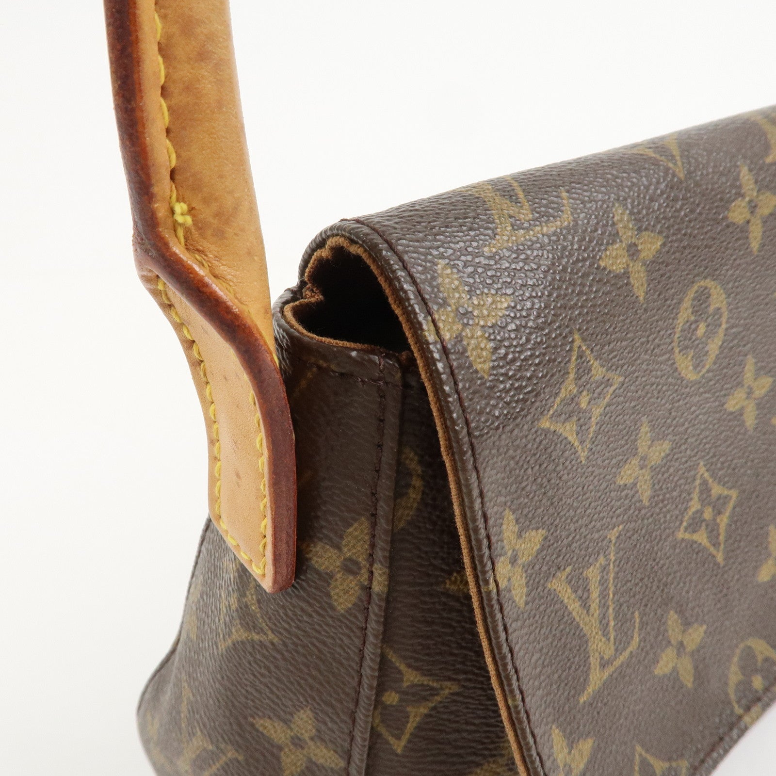 Louis Vuitton Monogram Mini Looping Shoulder Bag Brown M51147