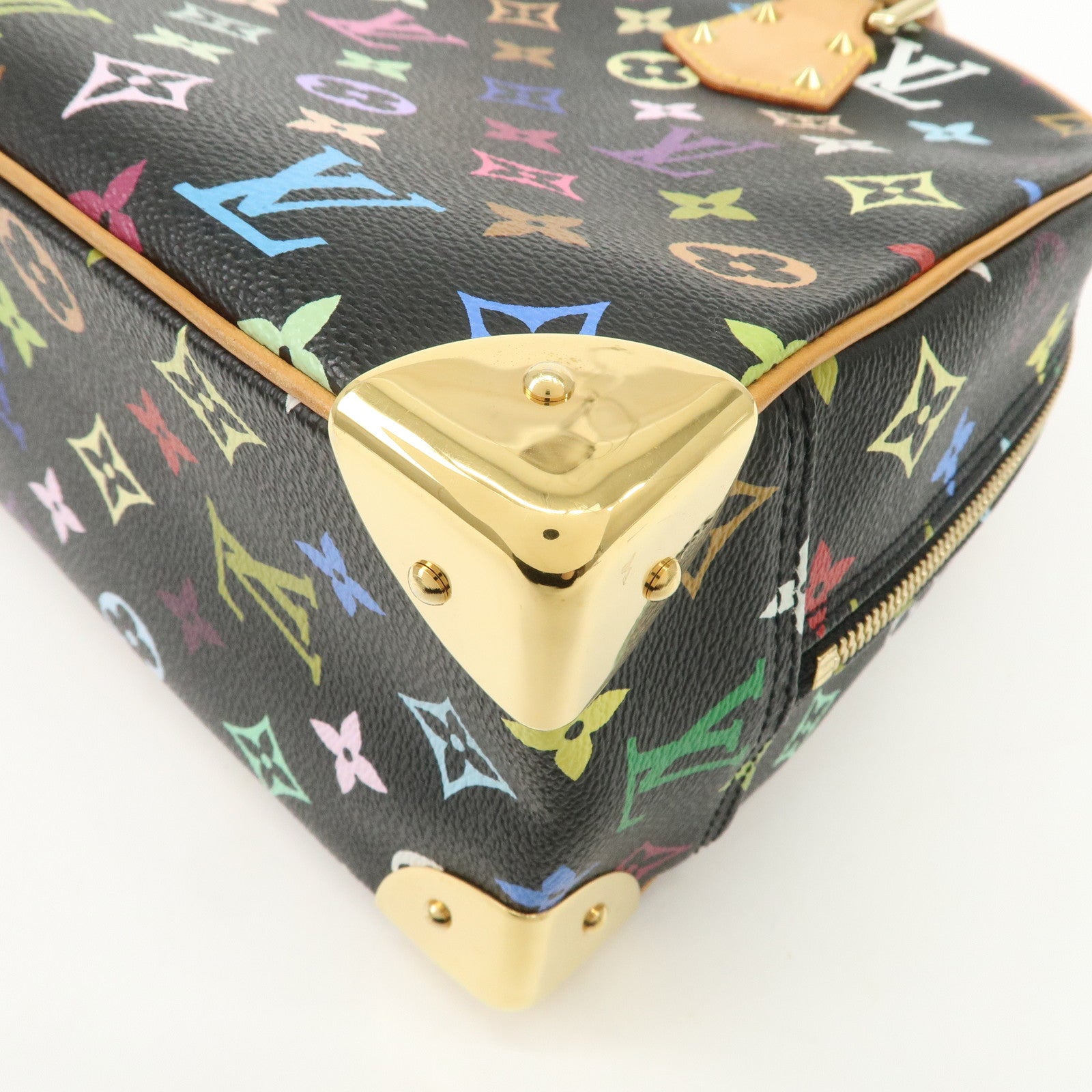 Louis Vuitton Monogram Multicolor Trouville Hand Bag M92662