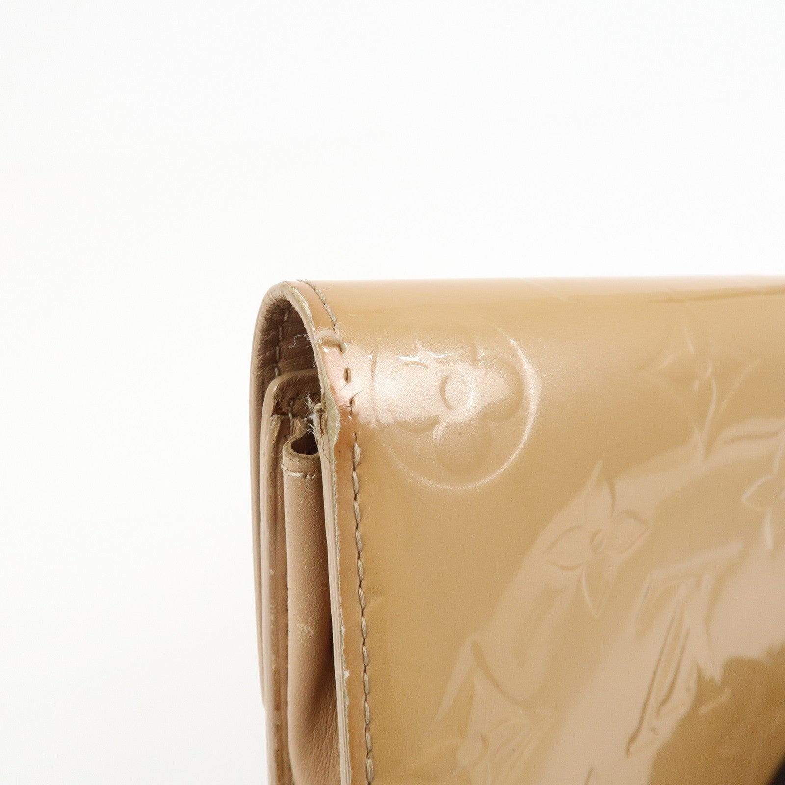 Louis Vuitton Monogram Vernis Leather Portemonnaie Credit M91380