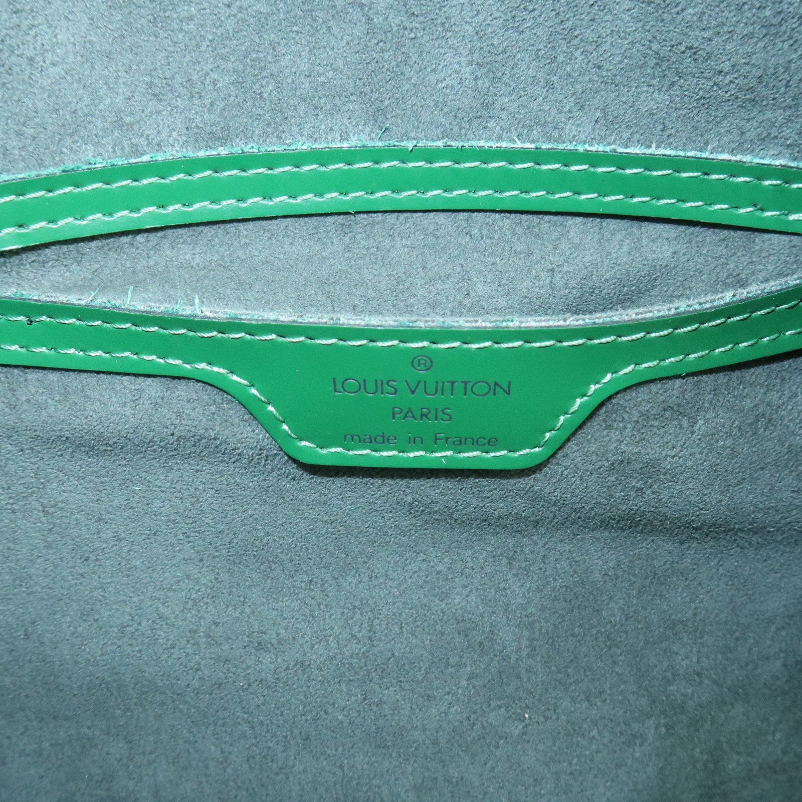 Louis Vuitton Epi Leather Soufflot Hand Bag Borneo Green M52224