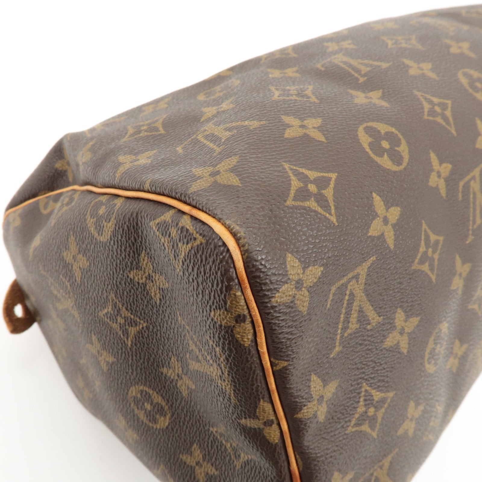 Louis Vuitton Monogram Speedy 30 Hand Bag Boston Bag M41526 Used