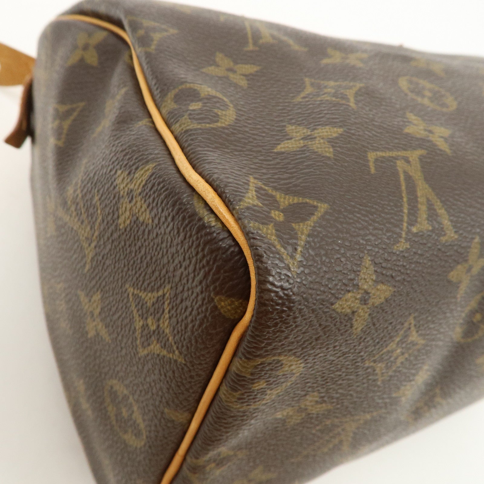 Louis Vuitton Monogram Speedy 25 Boston Bag Hand Bag Brown M41528
