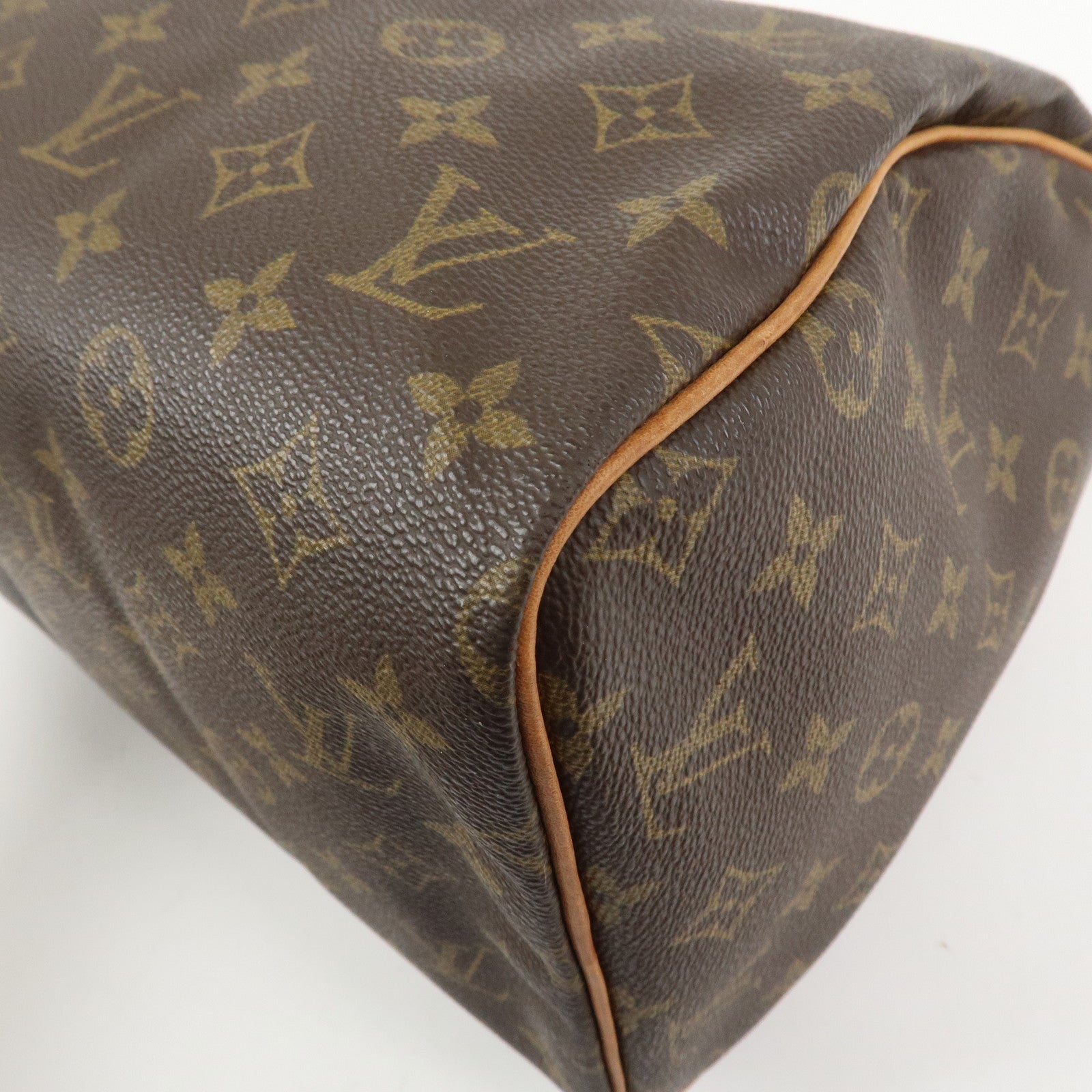 Louis Vuitton Monogram Speedy 30 Boston Bag Hand Bag Brown M41526