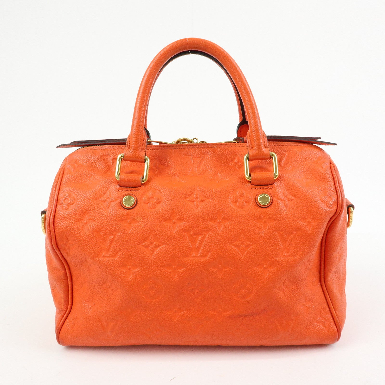 Louis Vuitton Monogram Empreinte Speedy Bandouliere 25 Origan M40758