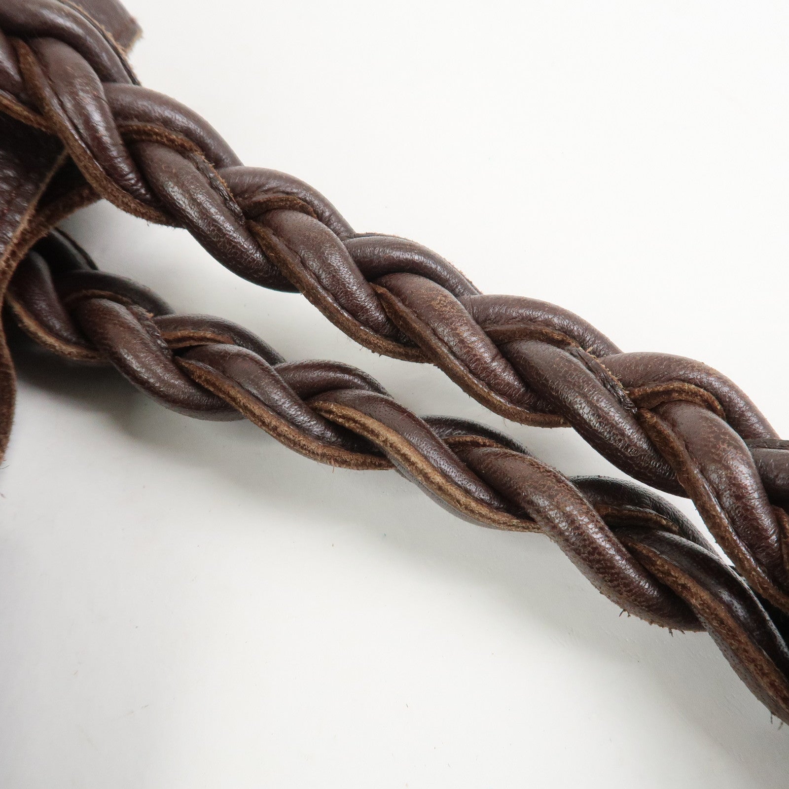 BOTTEGA VENETA Cervo Leather 2WAY Bag Shoulder Bag Hand Bag Brown