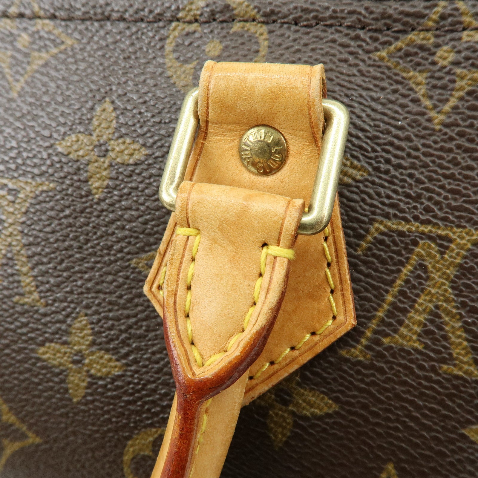 Louis Vuitton Monogram Speedy 25 Boston Bag Hand Bag Brown M41528