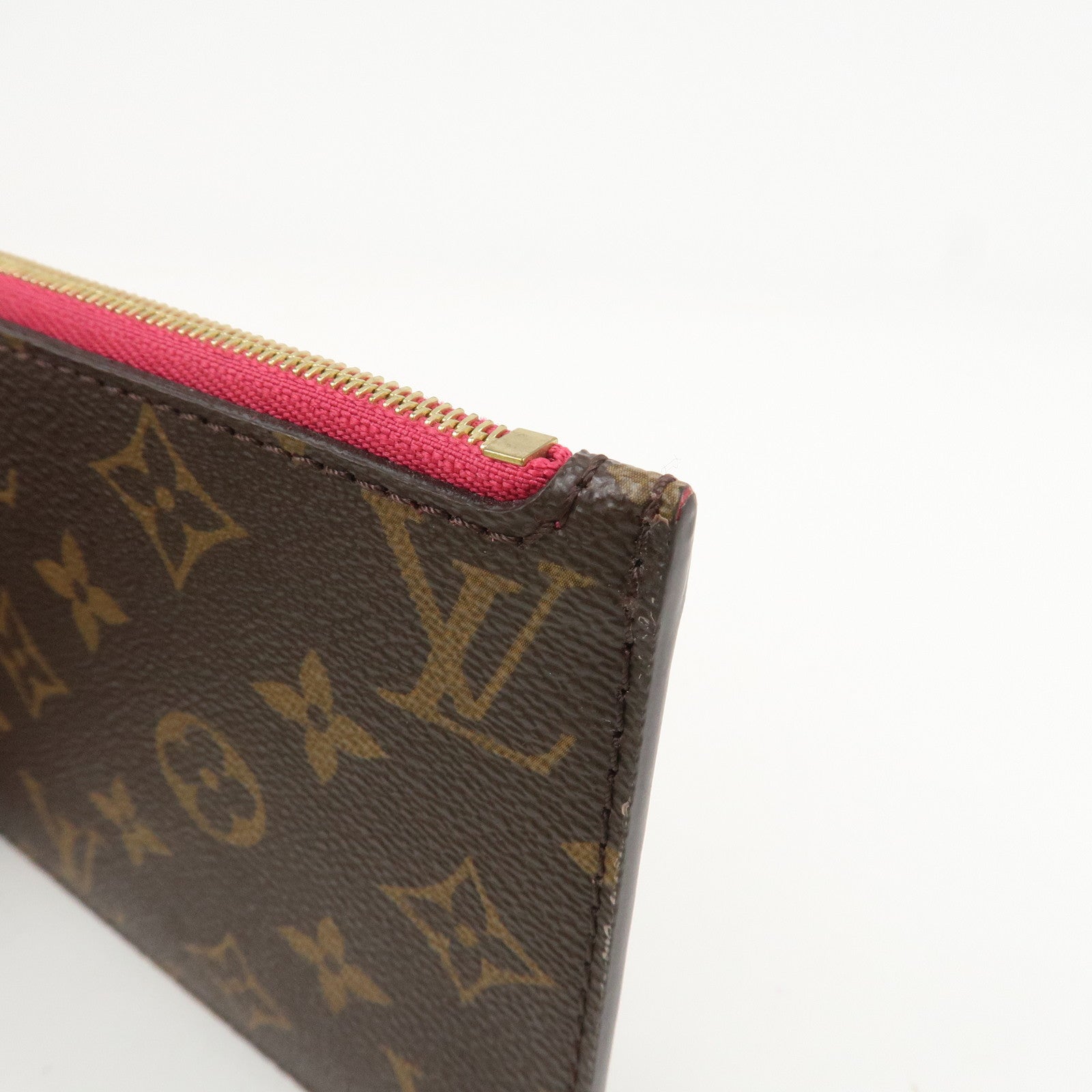 Louis Vuitton Monogram Neverfull PM Pouch Pivoine Used