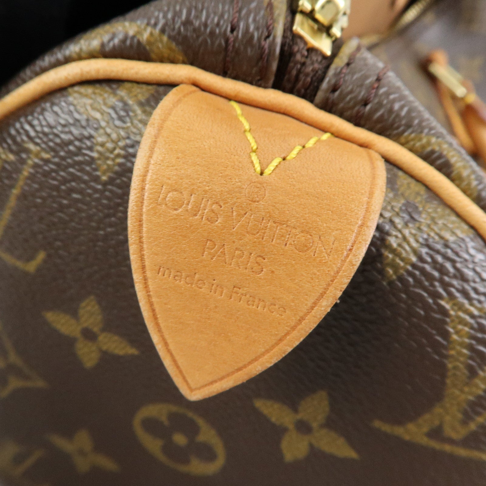 Louis Vuitton Monogram Speedy 30 Boston Bag Hand Bag Brown M41526