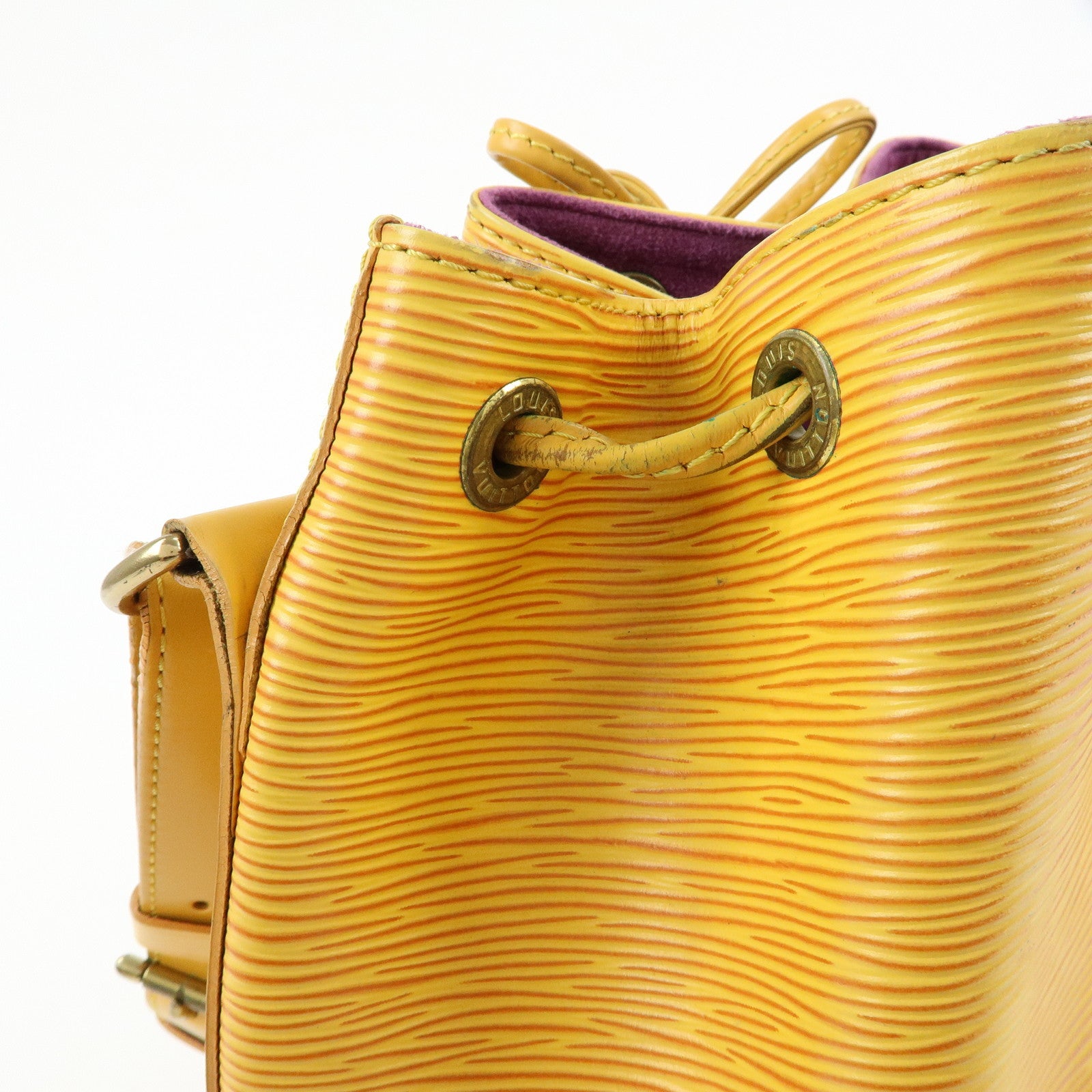 Louis Vuitton Epi Petit Noe Shoulder Bag Tassili Yellow M44109