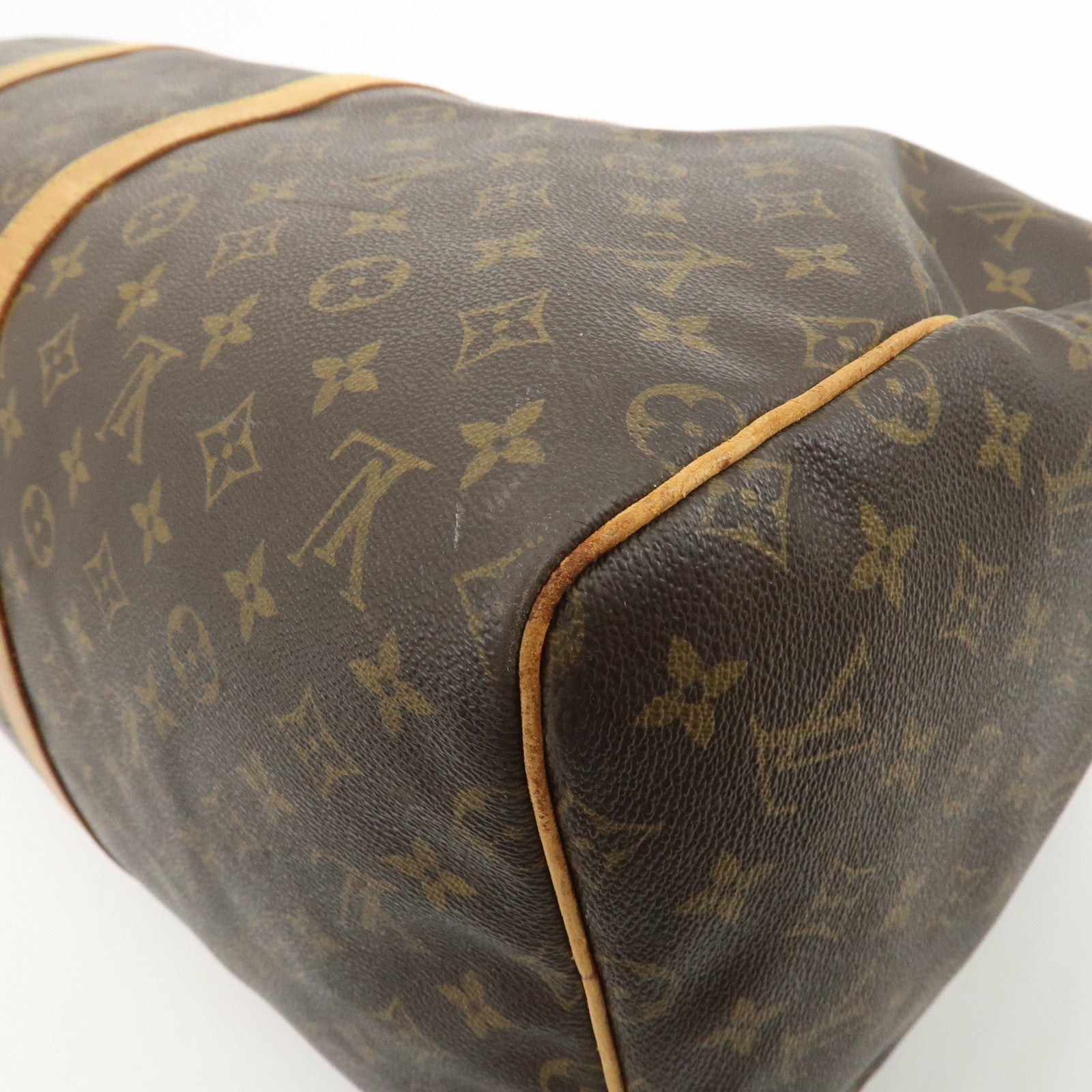 Louis Vuitton Monogram Keep All 55 Boston Bag Travel Bag M41424