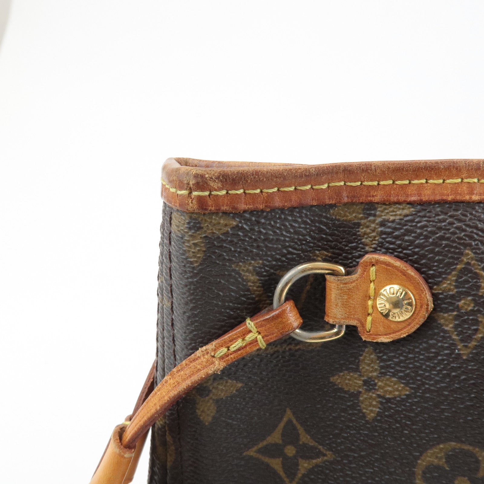 Louis Vuitton Monogram Neverfull PM Tote Bag Hand Bag M40155