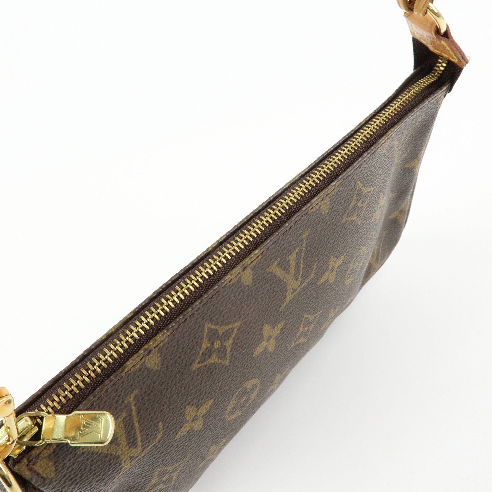 Louis Vuitton Monogram Pochette Accessoires Pouch Hand Bag M51980