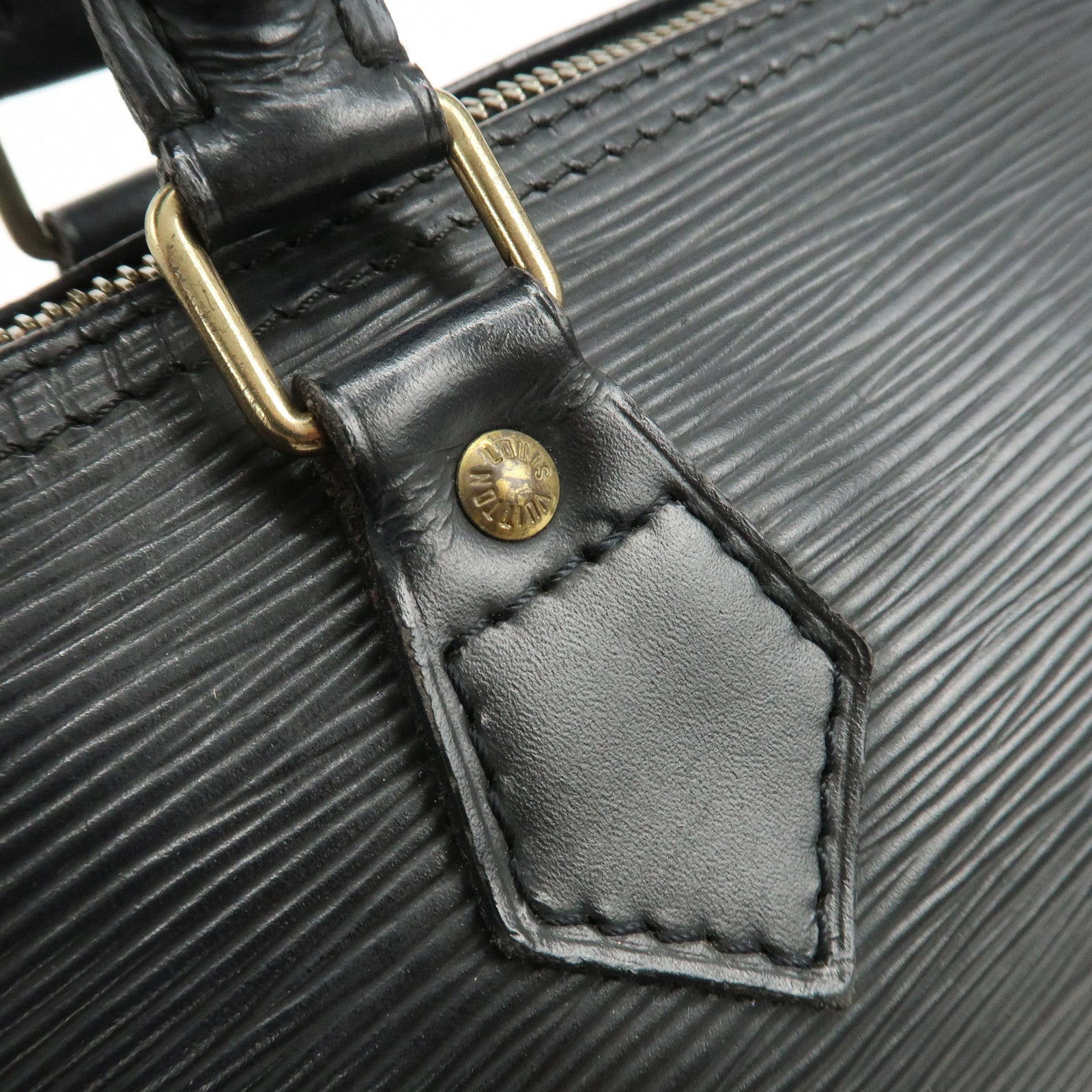 Louis Vuitton Epi Speedy 35 Boston Bag Hand Bag Noir Black M42992