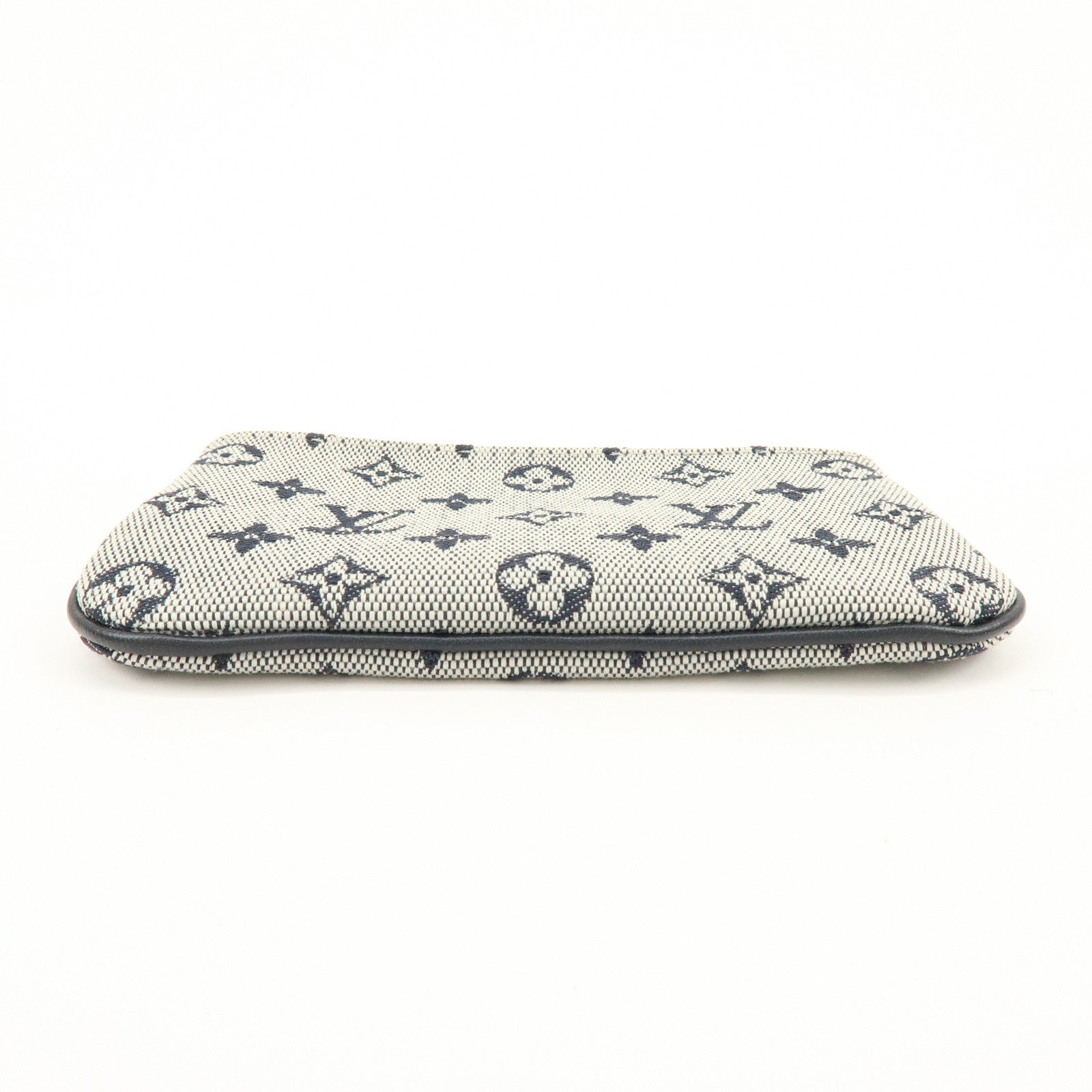 Louis Vuitton Monogram Mini Pochette Cles Coin Case Blue M92236