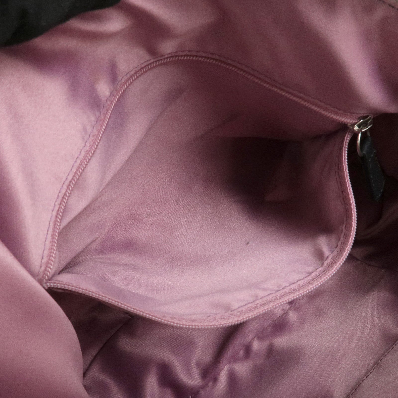 COACH Satin Leather 2Way Bag Shoulder Bag Hand Bag Khaki Purple