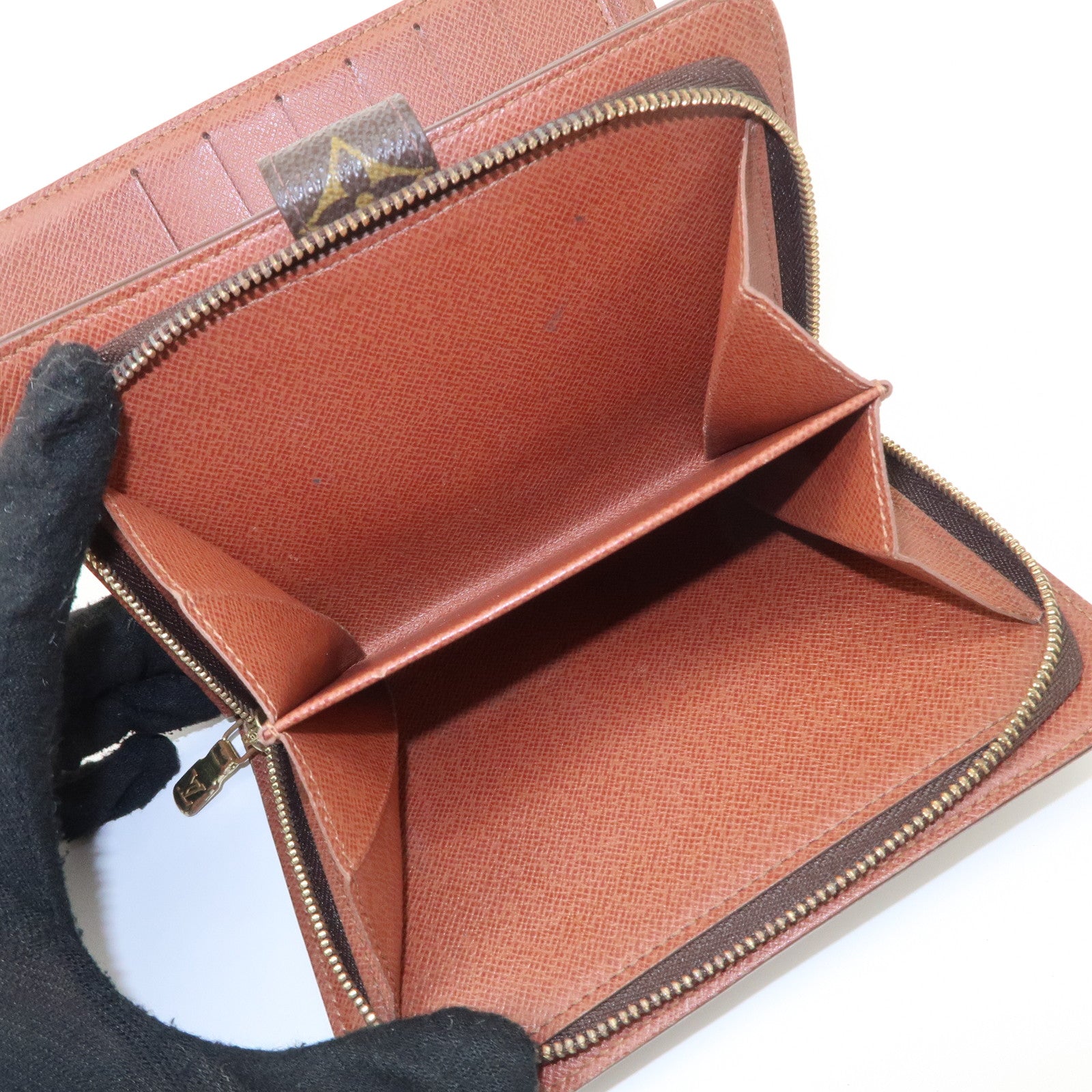 Louis Vuitton Monogram Set of 3 Wallet M61652 M61660 M61207 Used