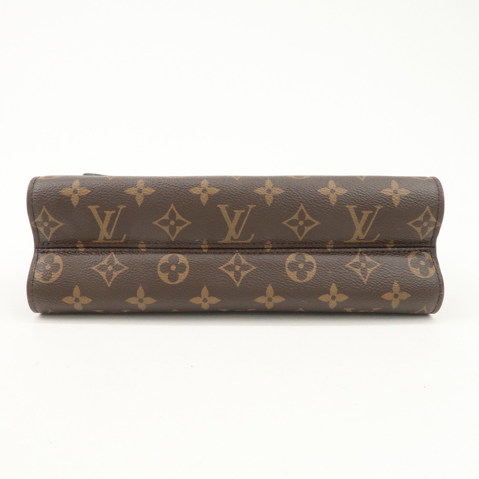 Louis Vuitton Monogram Victoire Chain Shoulder Bag Brown M41730 Used