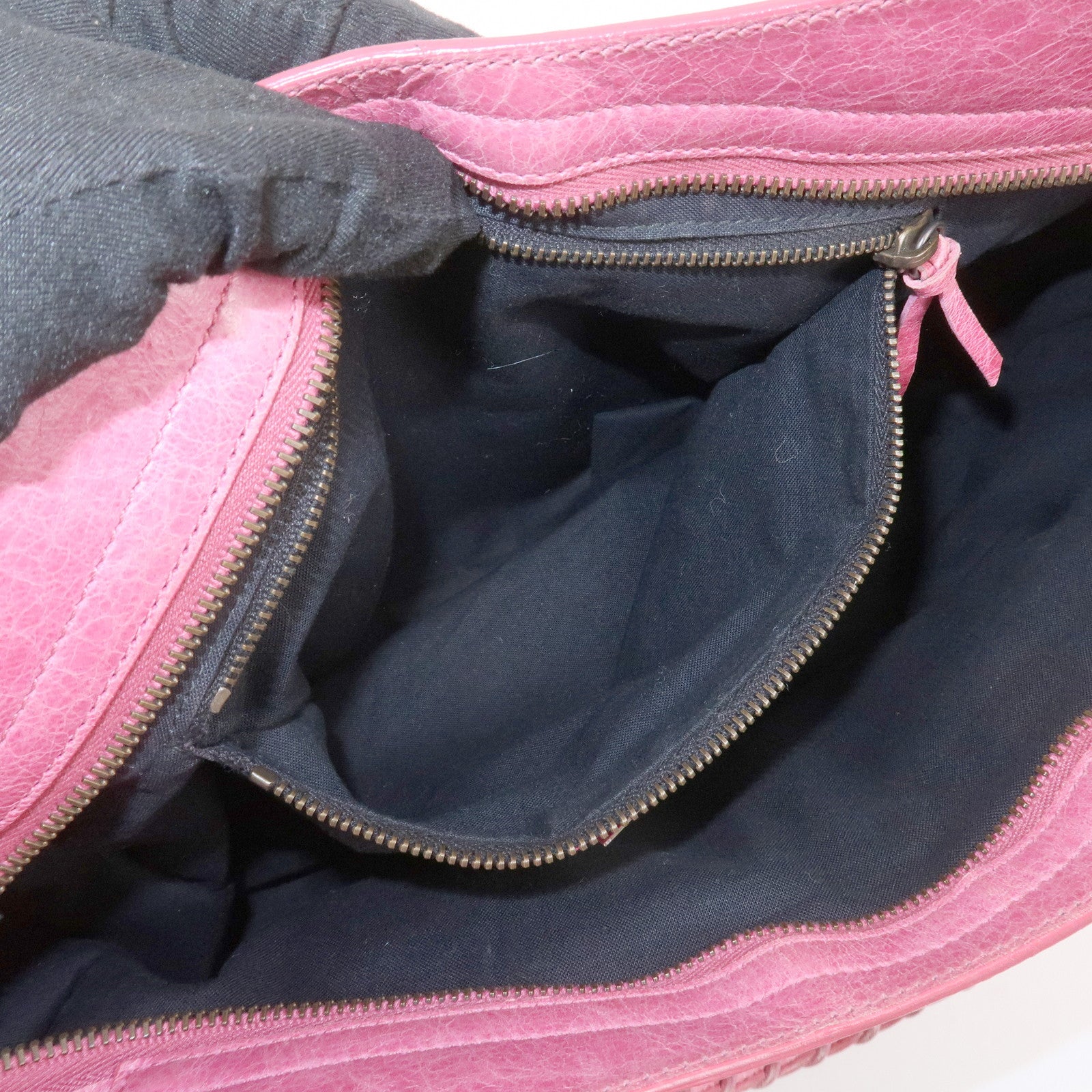 BALENCIAGA The City Leather 2Way Bag Hand Bag Shoulder Bag 115748