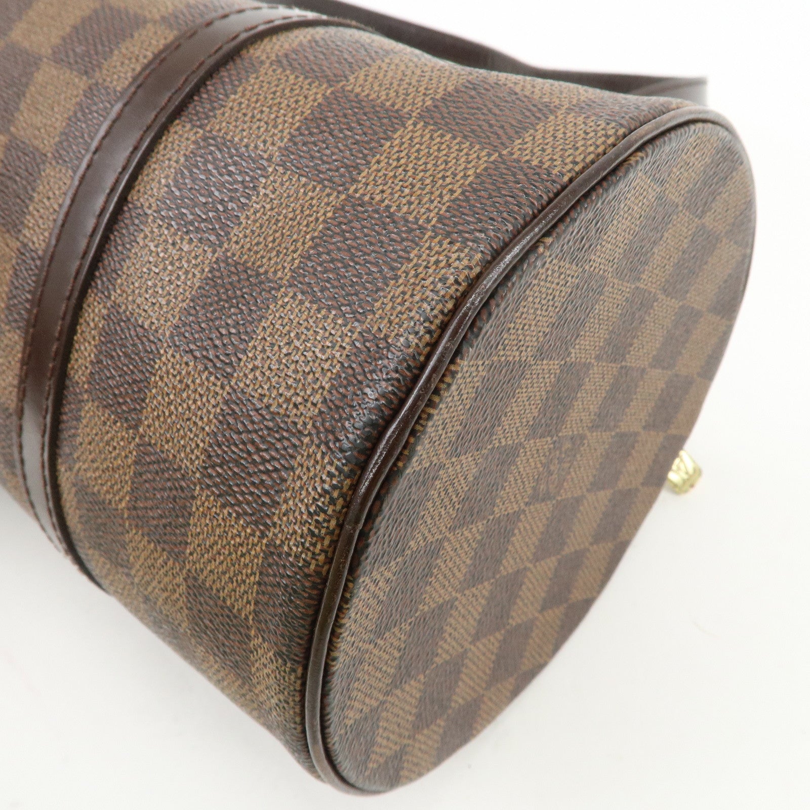 Louis Vuitton Damier Ebene Papillon 30 Hand Bag Brown N51303