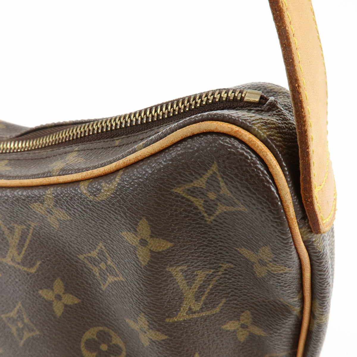 Louis Vuitton Monogram Croissant MM Shoulder Bag Brown M51512
