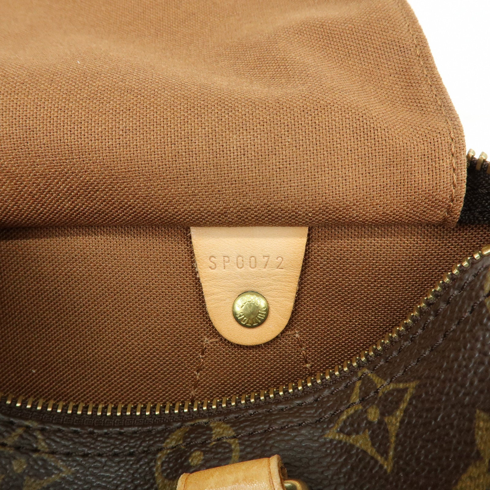Louis Vuitton Monogram Speedy 25 Boston Bag Hand Bag Brown M41528