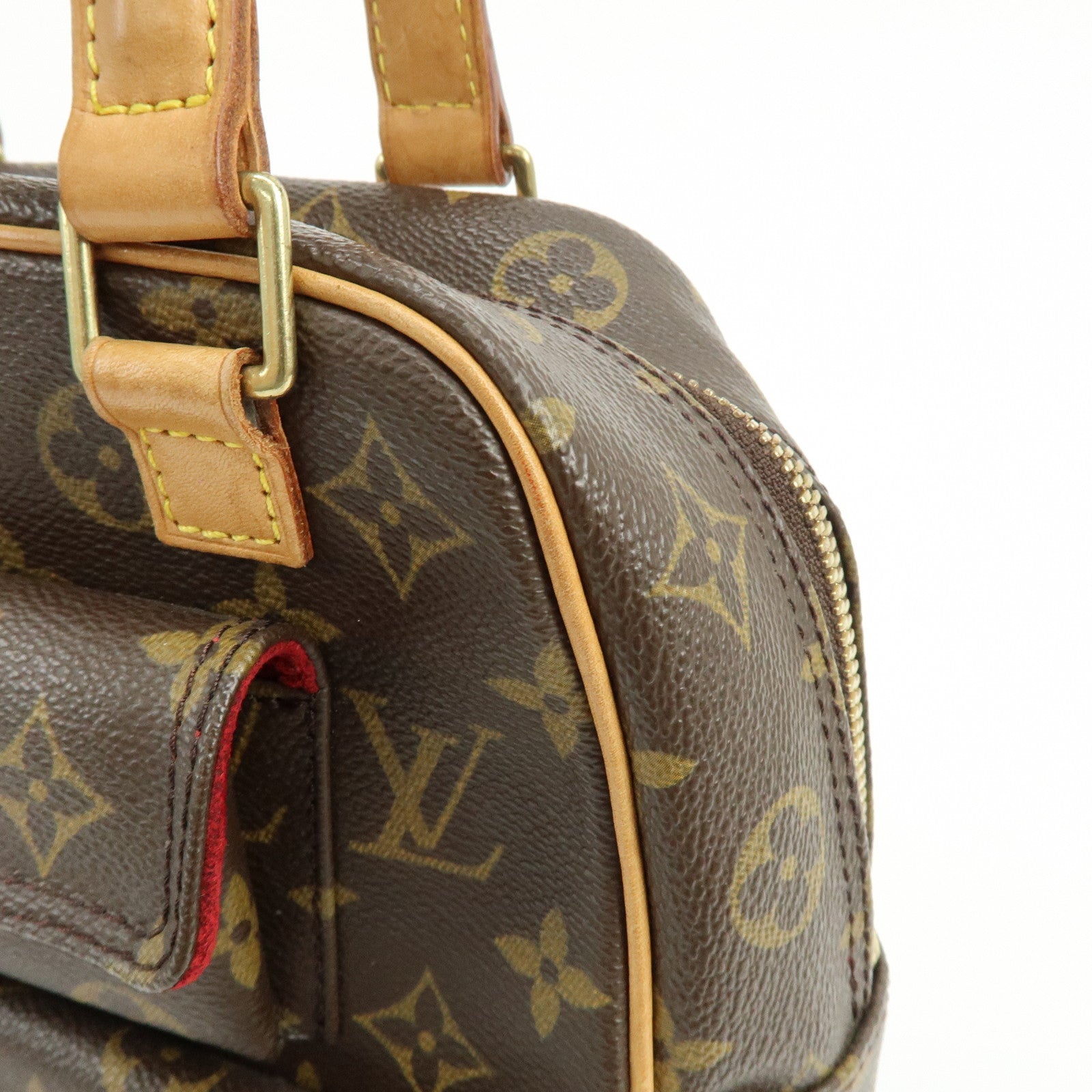 Louis Vuitton Monogram Excentri Cite Canvas Hand Bag Brown M51161