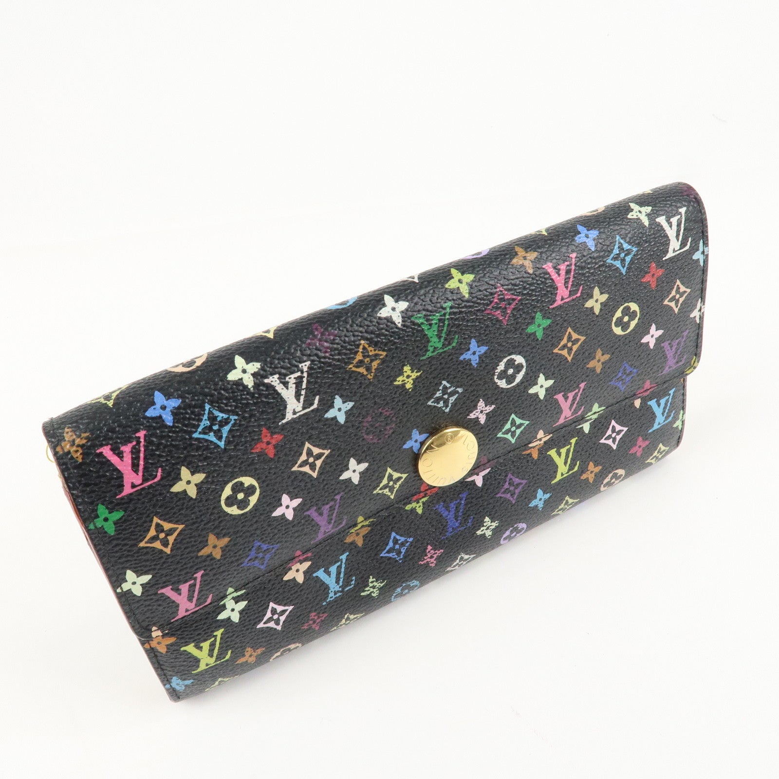 Louis Vuitton Monogram MultiColor Portefeuille Sarah Wallet M9353 Used