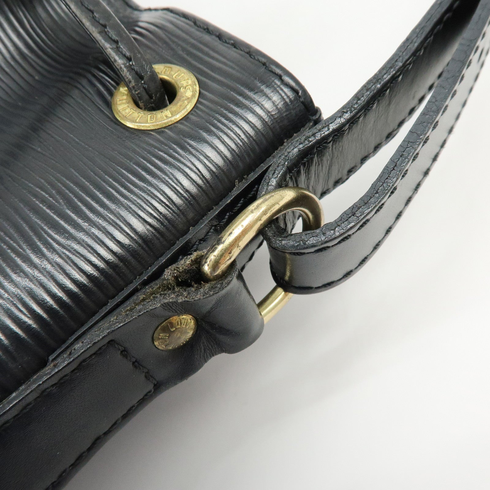 Louis Vuitton Epi Petit Noe Shoulder Bag Hand Bag Noir Black M59012