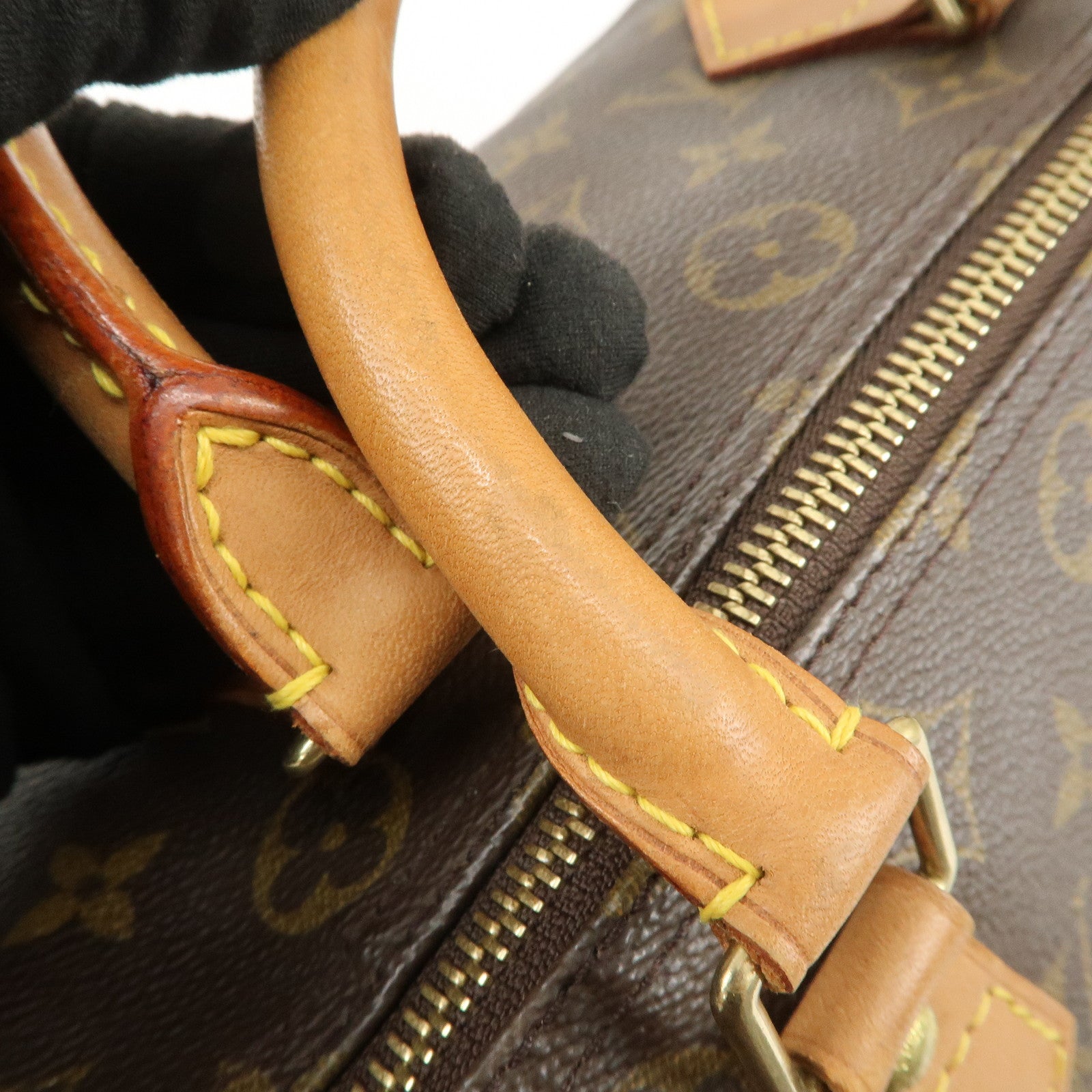 Louis Vuitton Monogram Speedy 30 Boston Bag Hand Bag Brown M41526