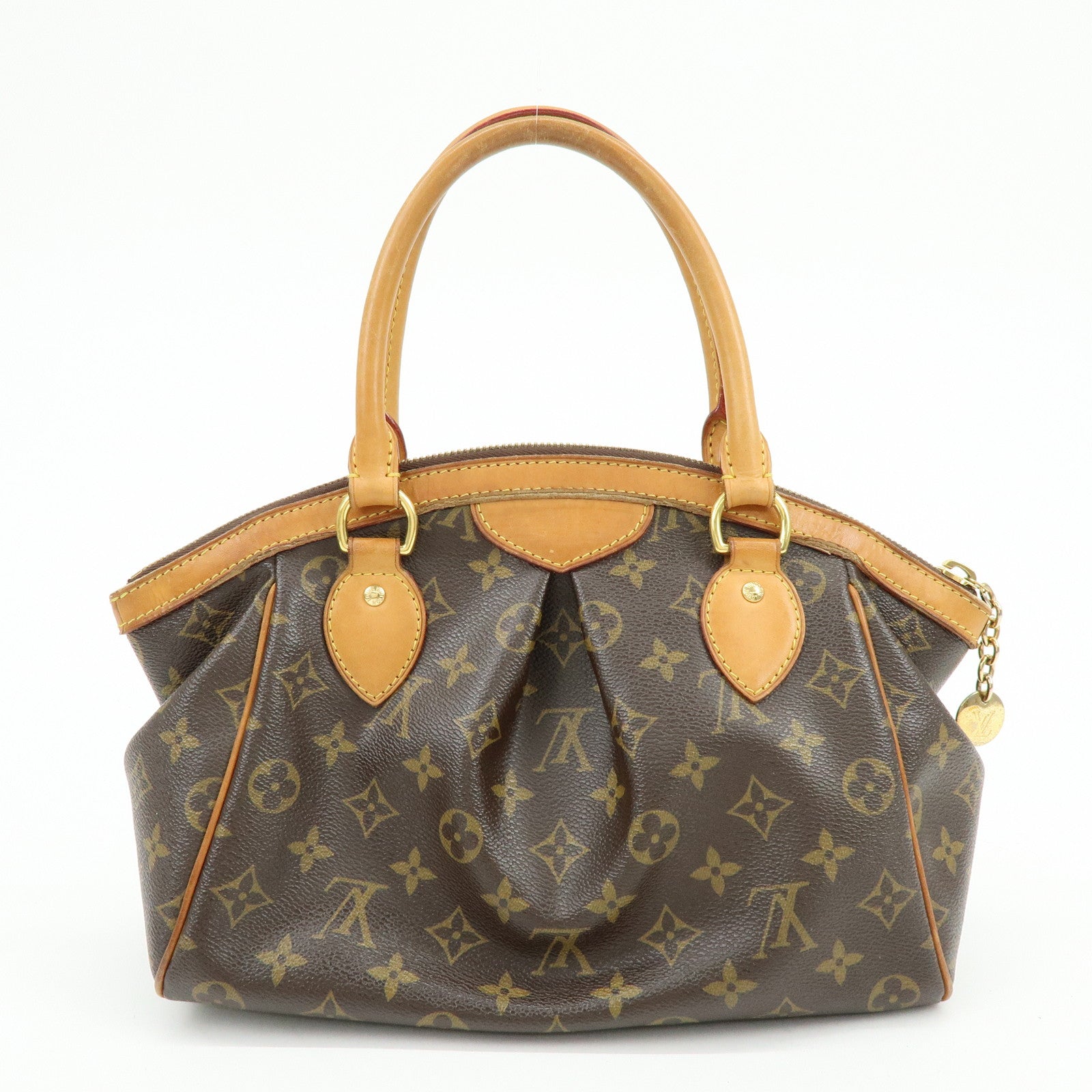 Louis Vuitton Monogram Tivoli PM Hand Bag Shoulder Bag Brown M40143