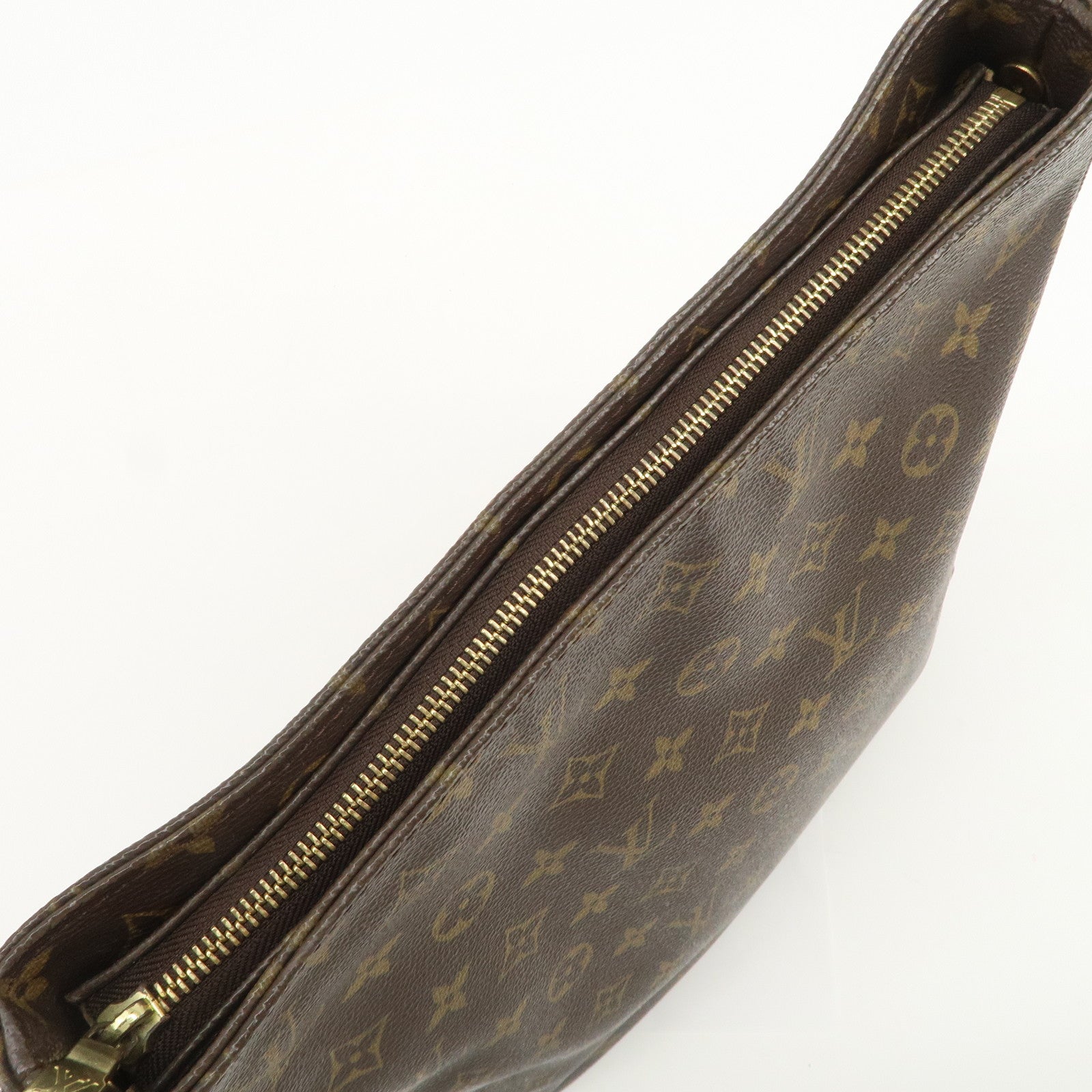 Louis Vuitton Monogram Looping GM Shoulder Bag Brown M51145