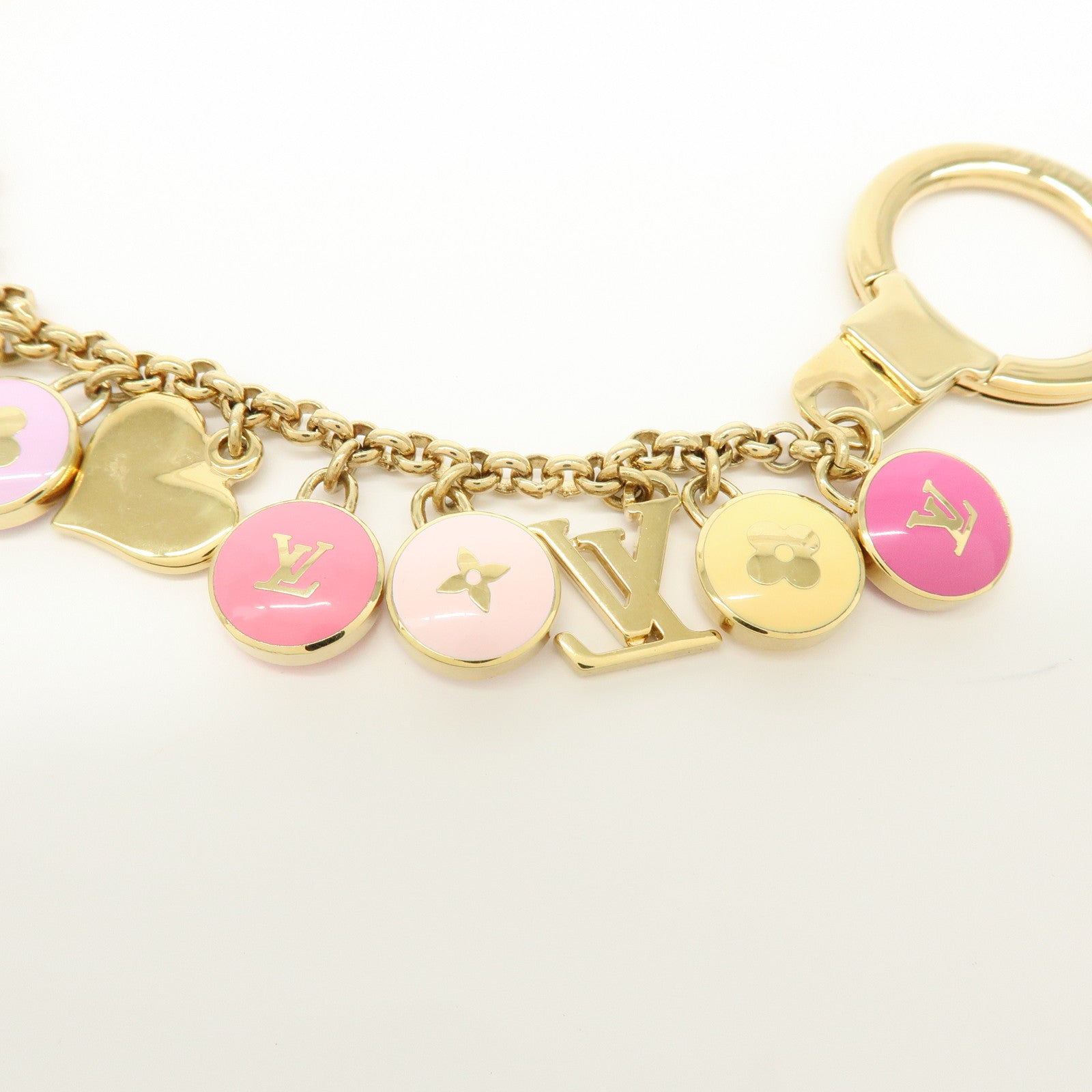 Louis Vuitton Porte Cles Chaine Pastilles Metal Key Chain M66172