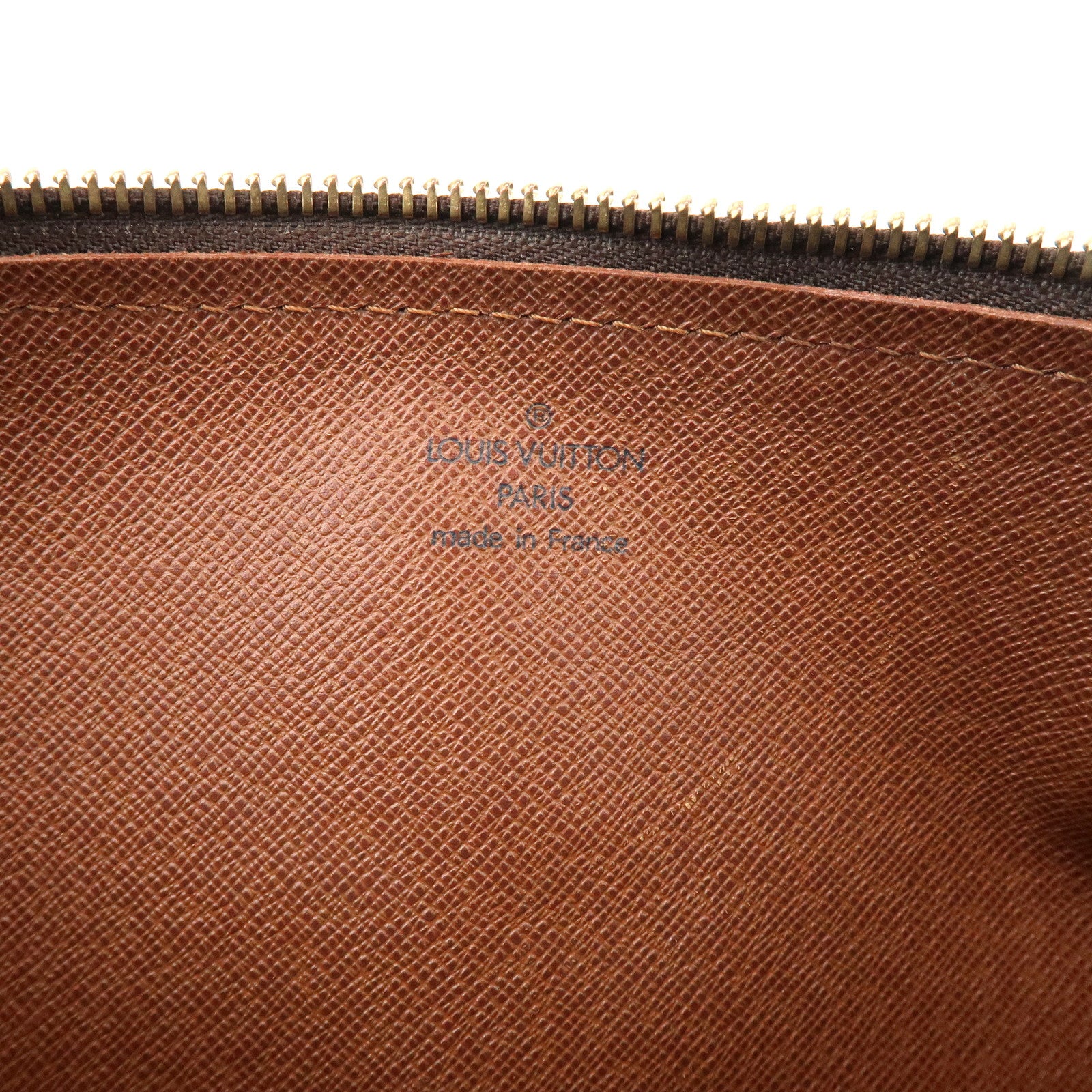Louis Vuitton Monogram Papillon 30 Hand Bag Brown M51385