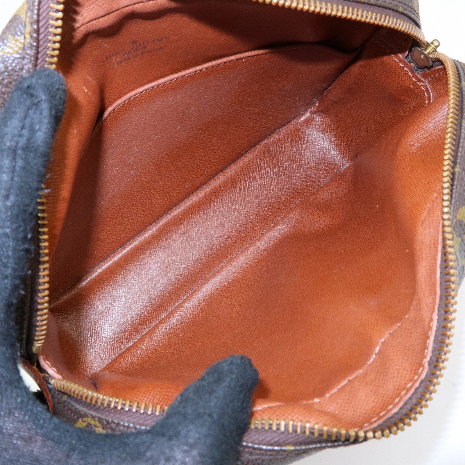 Louis Vuitton Monogram Compiegne 23 Pouch Clutch Bag Brown M51847