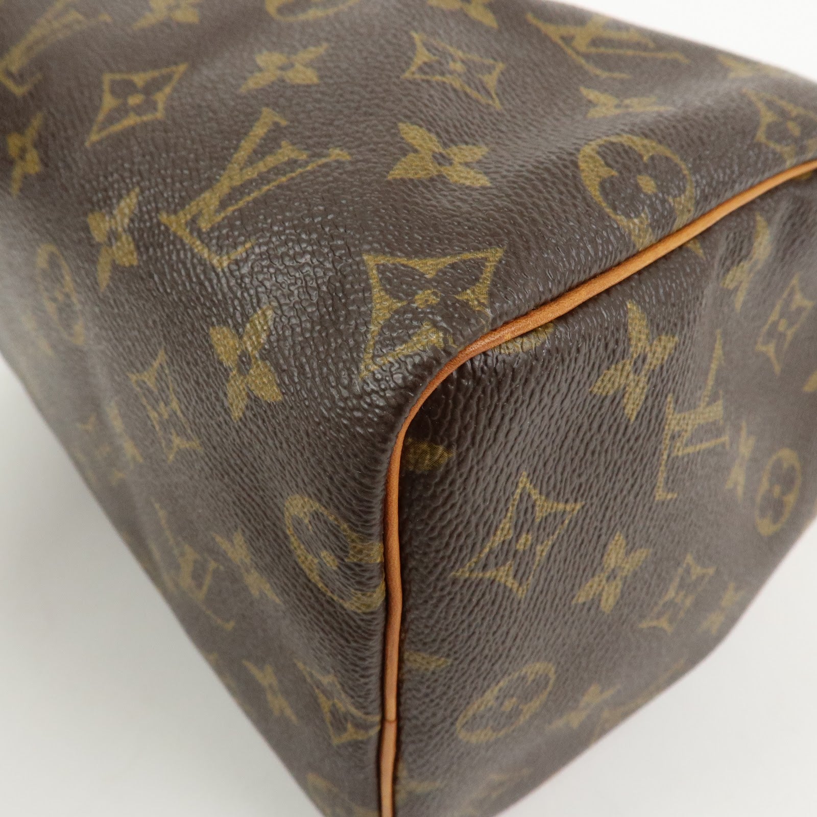 Louis Vuitton Monogram Speedy 25 Boston Bag Hand Bag Brown M41528