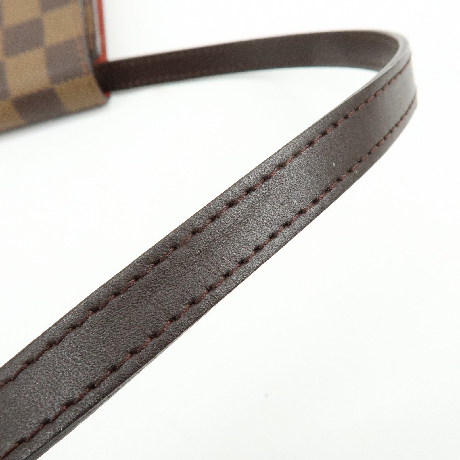 Louis Vuitton Damier Ebene Canvas Leather CD Case Holder N62935