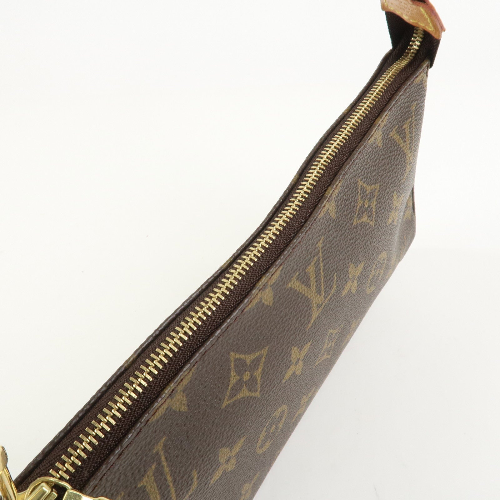 Louis Vuitton Monogram Pochette Accessoires Pouch Hand Bag M51980