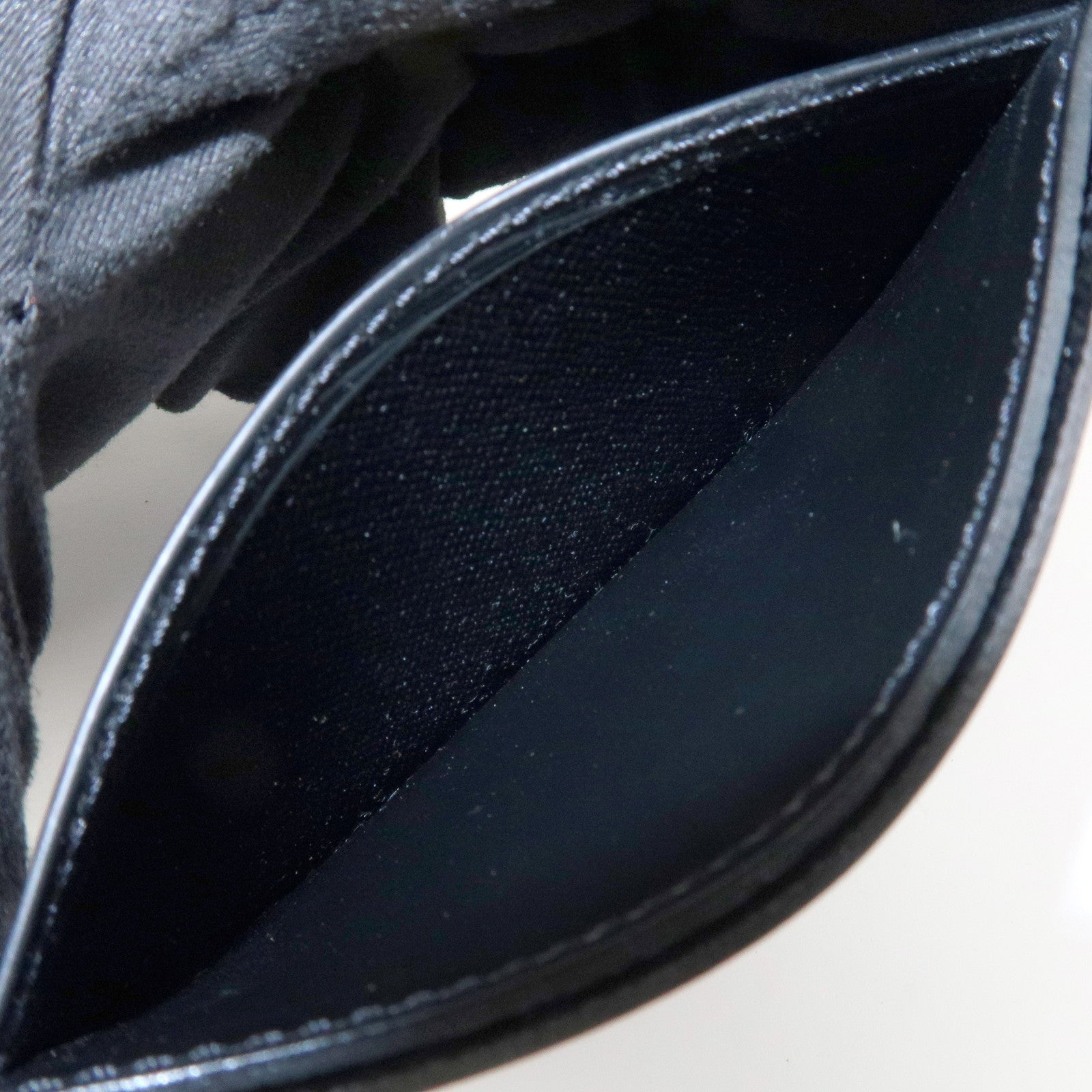 Louis Vuitton Epi Leather Porte Cartes Simple Card Case Noir M63512