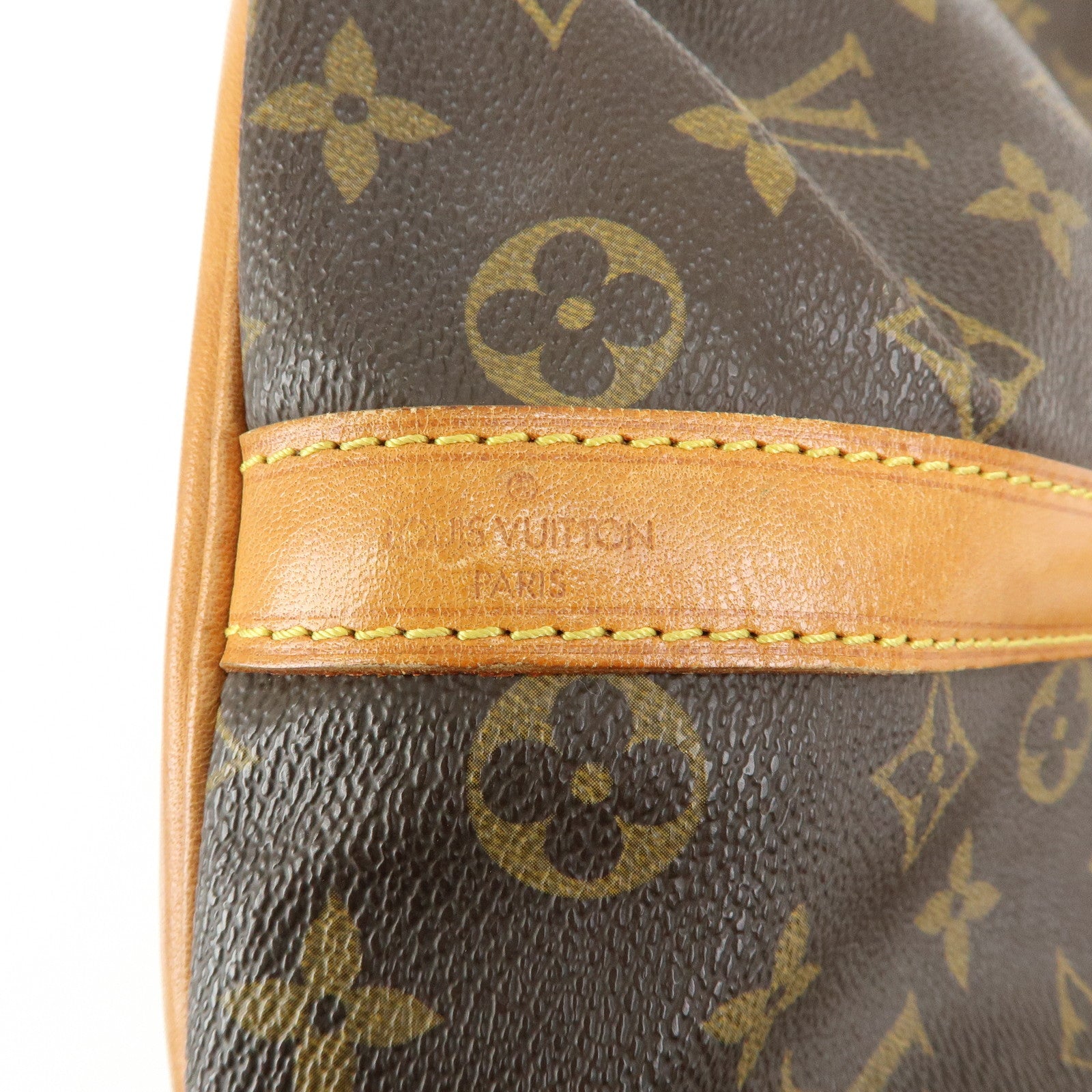 Louis Vuitton Monogram Petit Noe Shoulder Bag Brown M42226