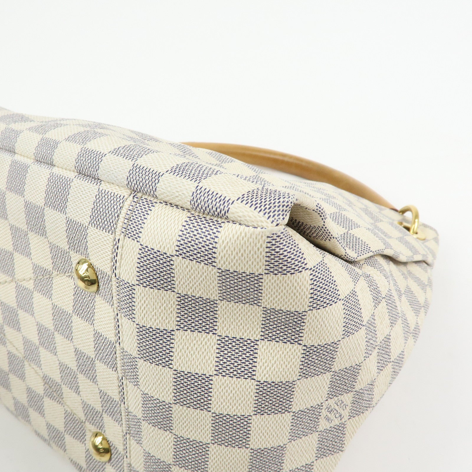 Louis Vuitton Damier Azur Canvas Artsy MM Shoulder Bag N41174