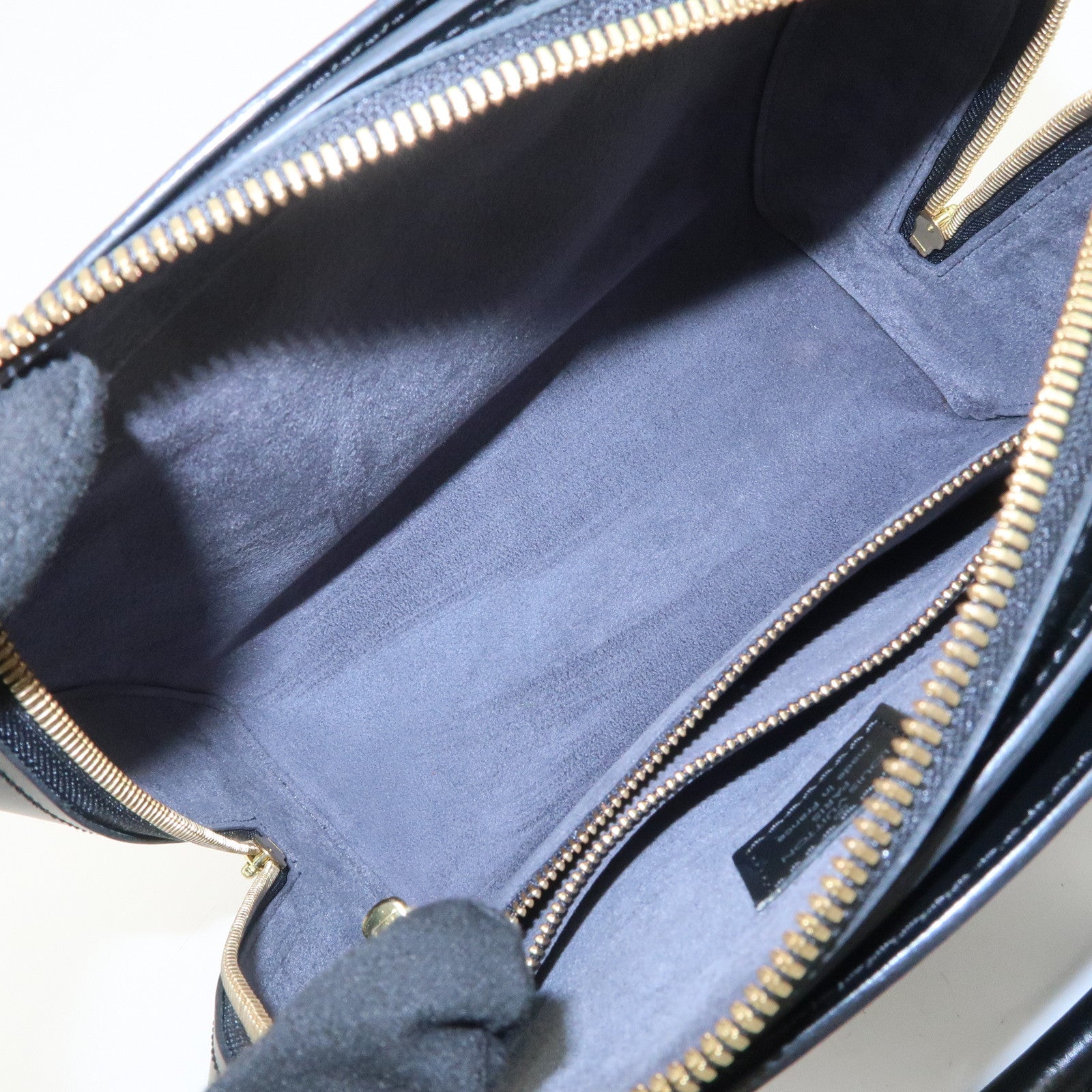 Louis Vuitton Epi Leather Pont Neuf Hand Bag Black Noir M52052