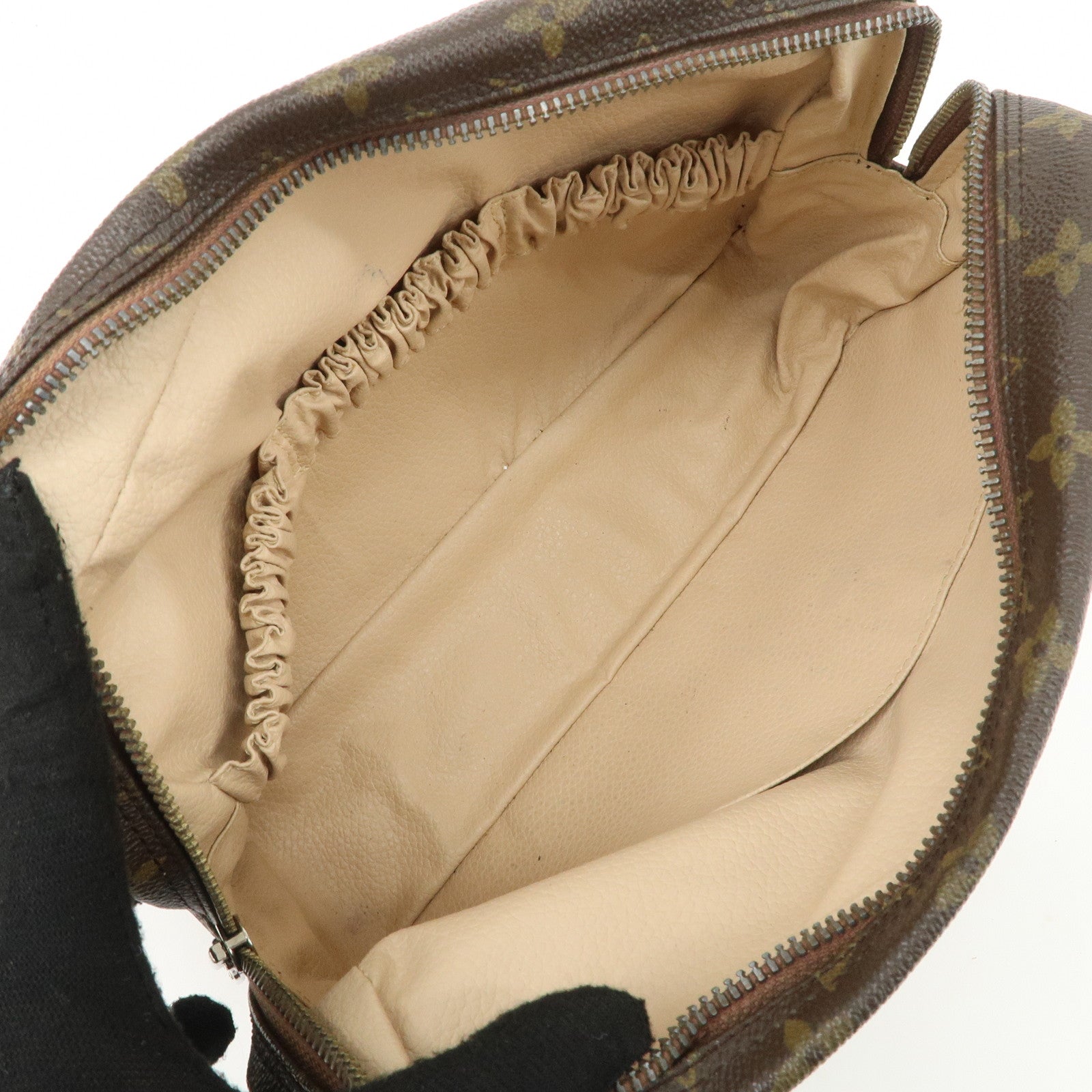 Louis Vuitton Monogram Trousse Toilette 28 Pouch Brown M47522 Used
