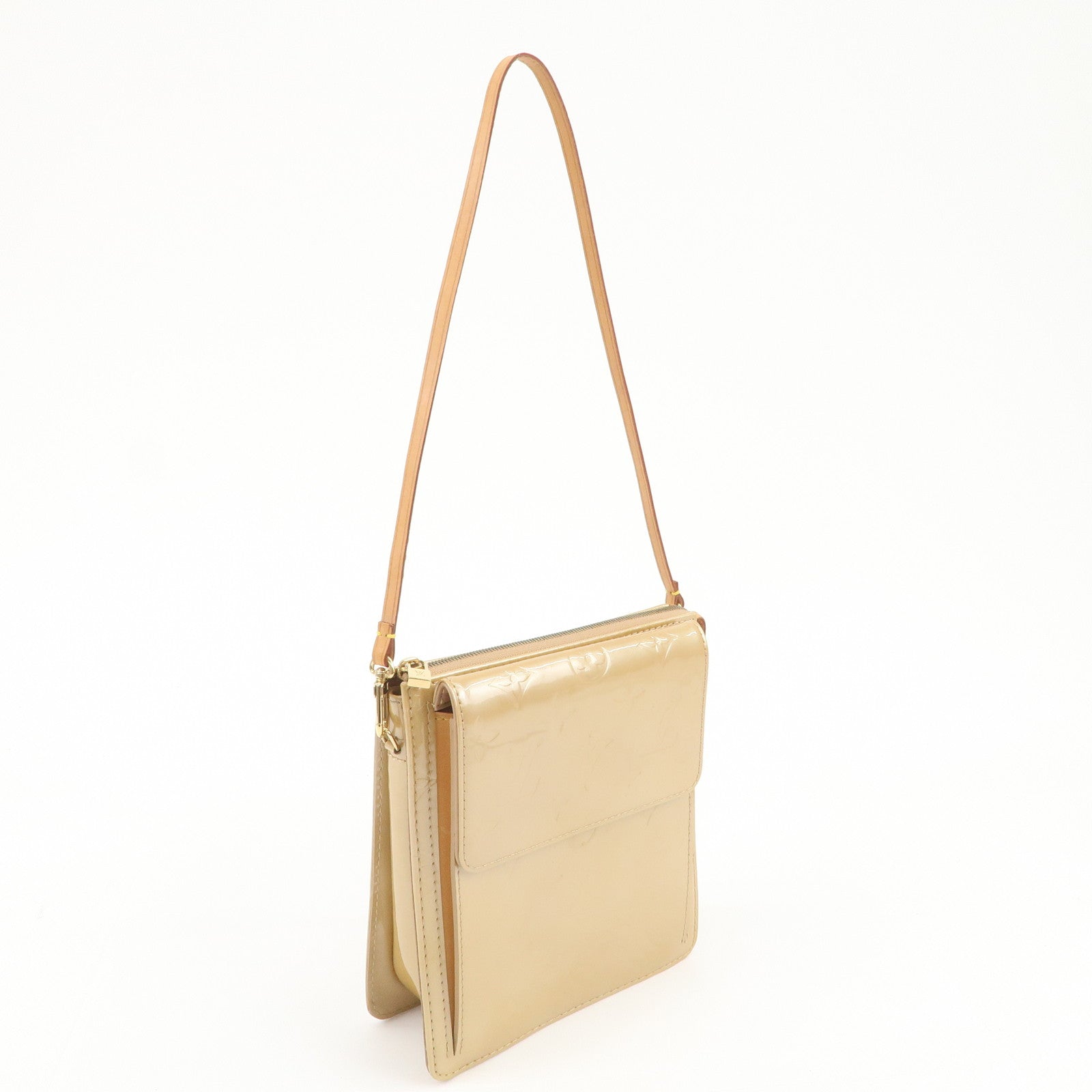 Louis Vuitton Monogram Vernis Leather Nume Leather Shoulder Bag