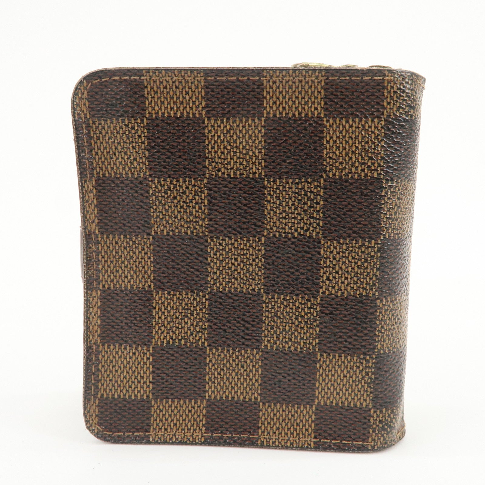 Louis Vuitton Damier Compact Zippy Bi-fold Small Wallet N61668