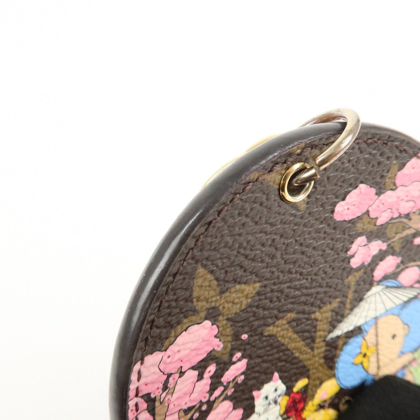 Louis Vuitton Monogram Porte Cles Illustre Charm Multicolor M00499 Used