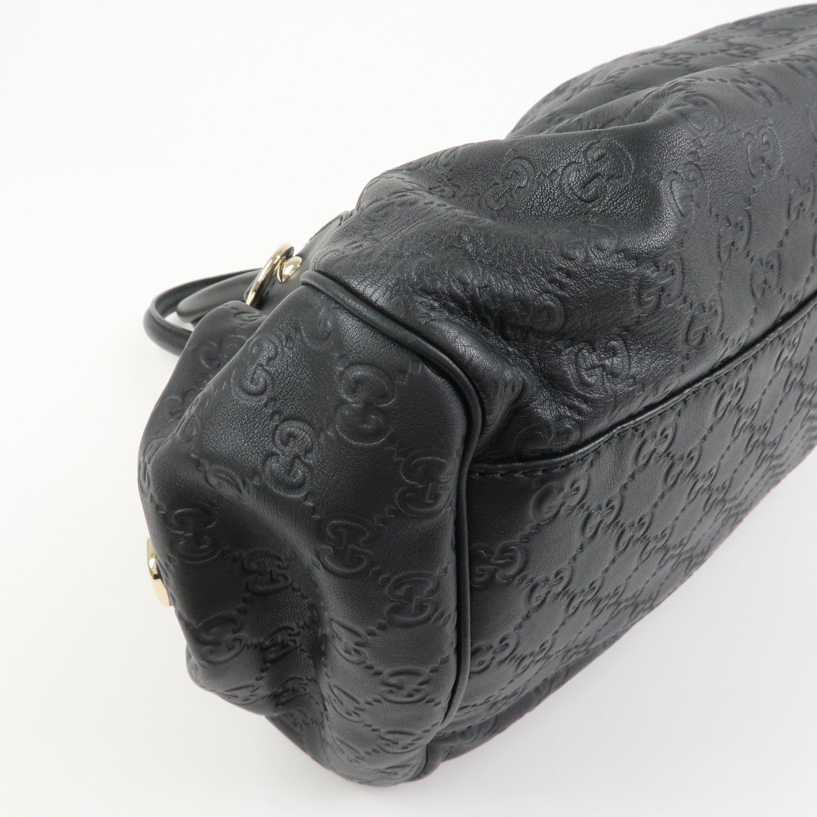 GUCCI Sukey Interlocking G Guccissima Leather 2Way Bag 223974